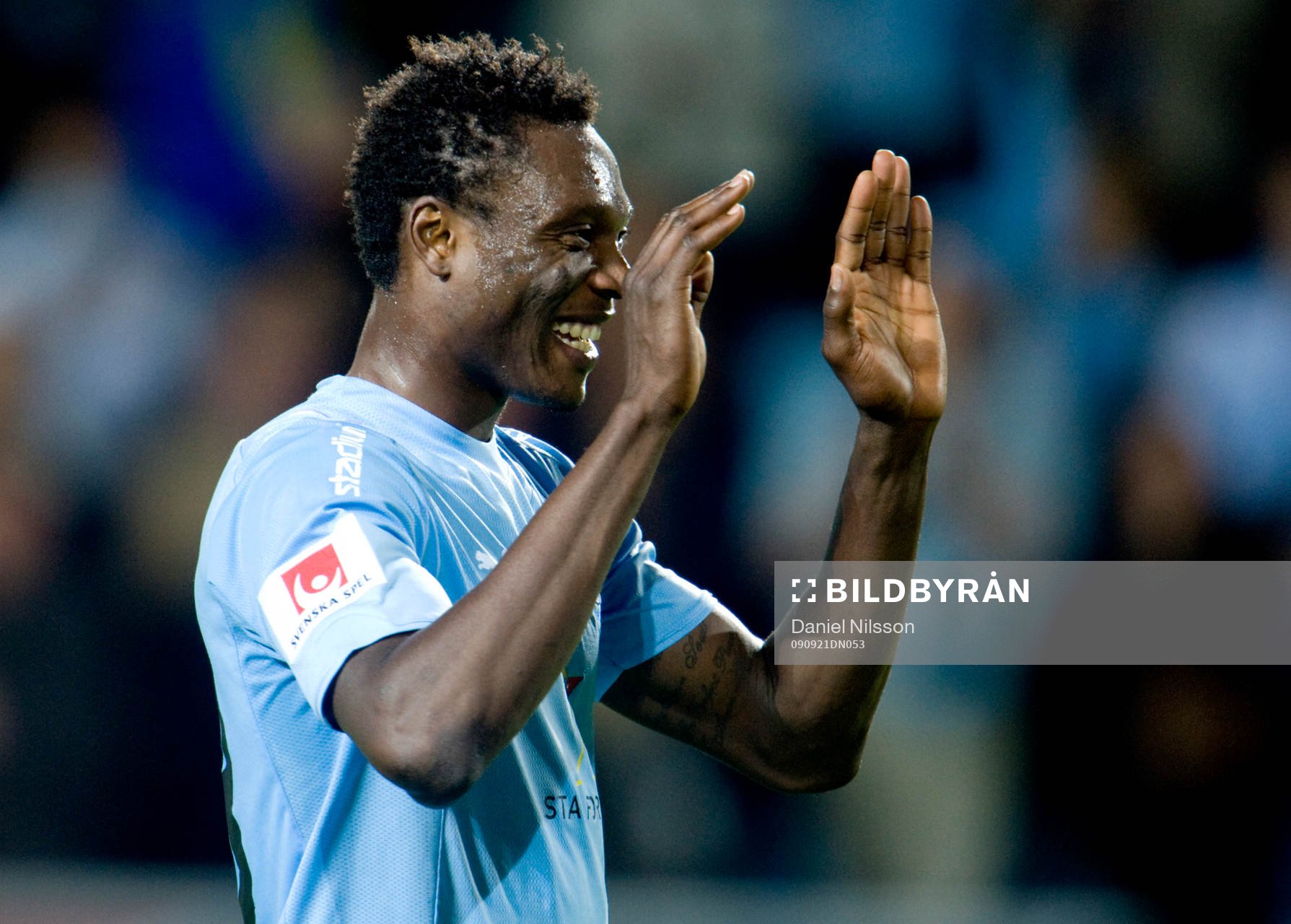 Edward Ofere, Malmö jubel