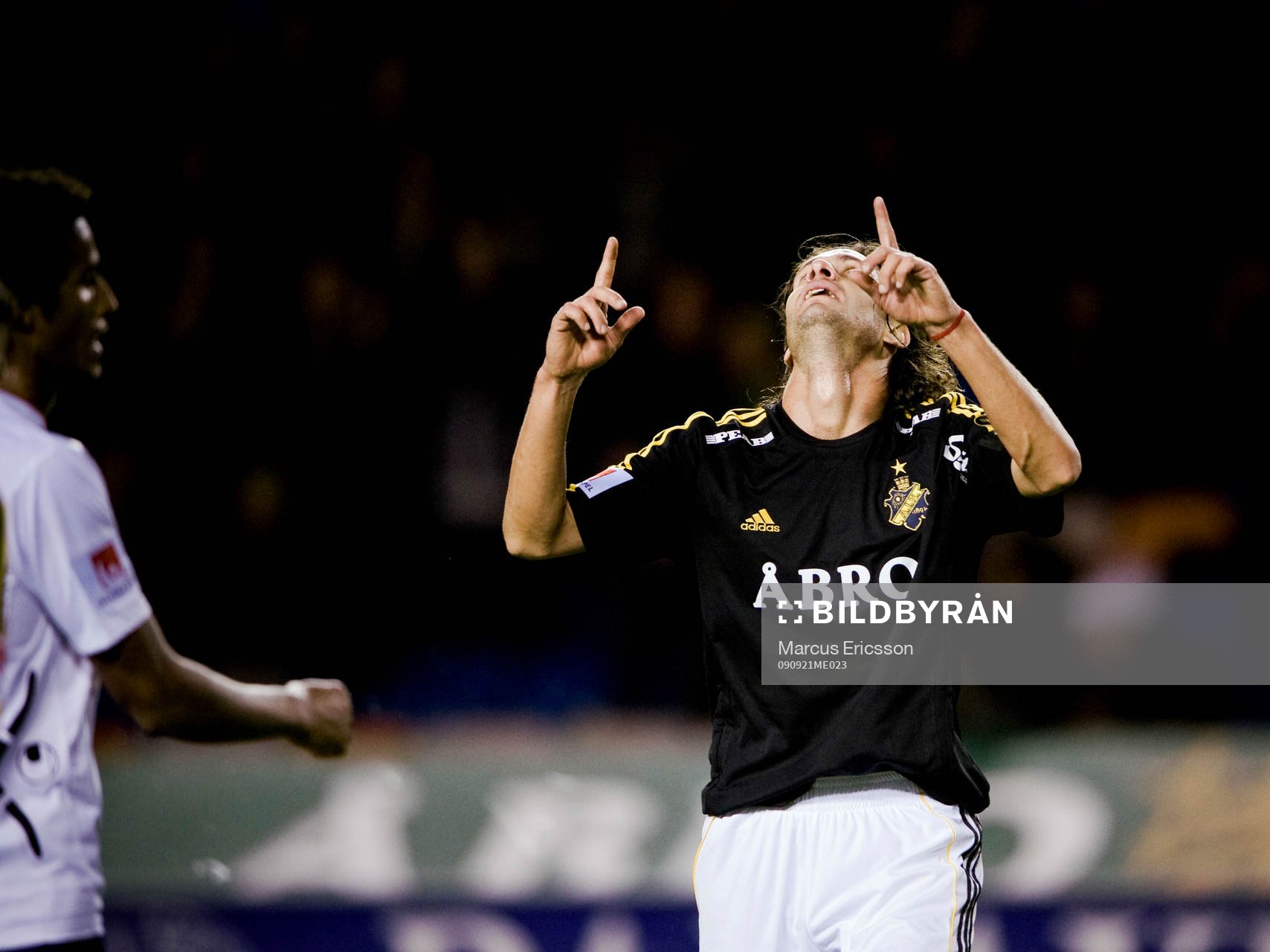 Iván Obolo, AIK, jubel