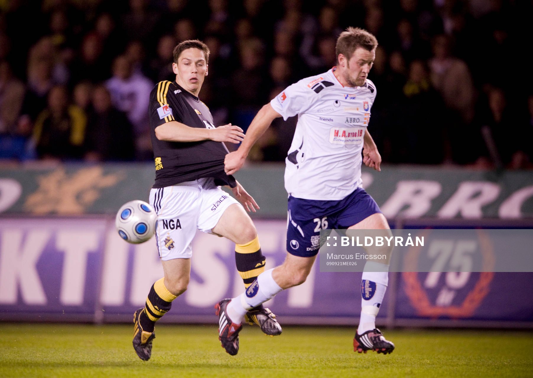 Miran Burgic, AIK och Dennis Jonsson, Örgryte