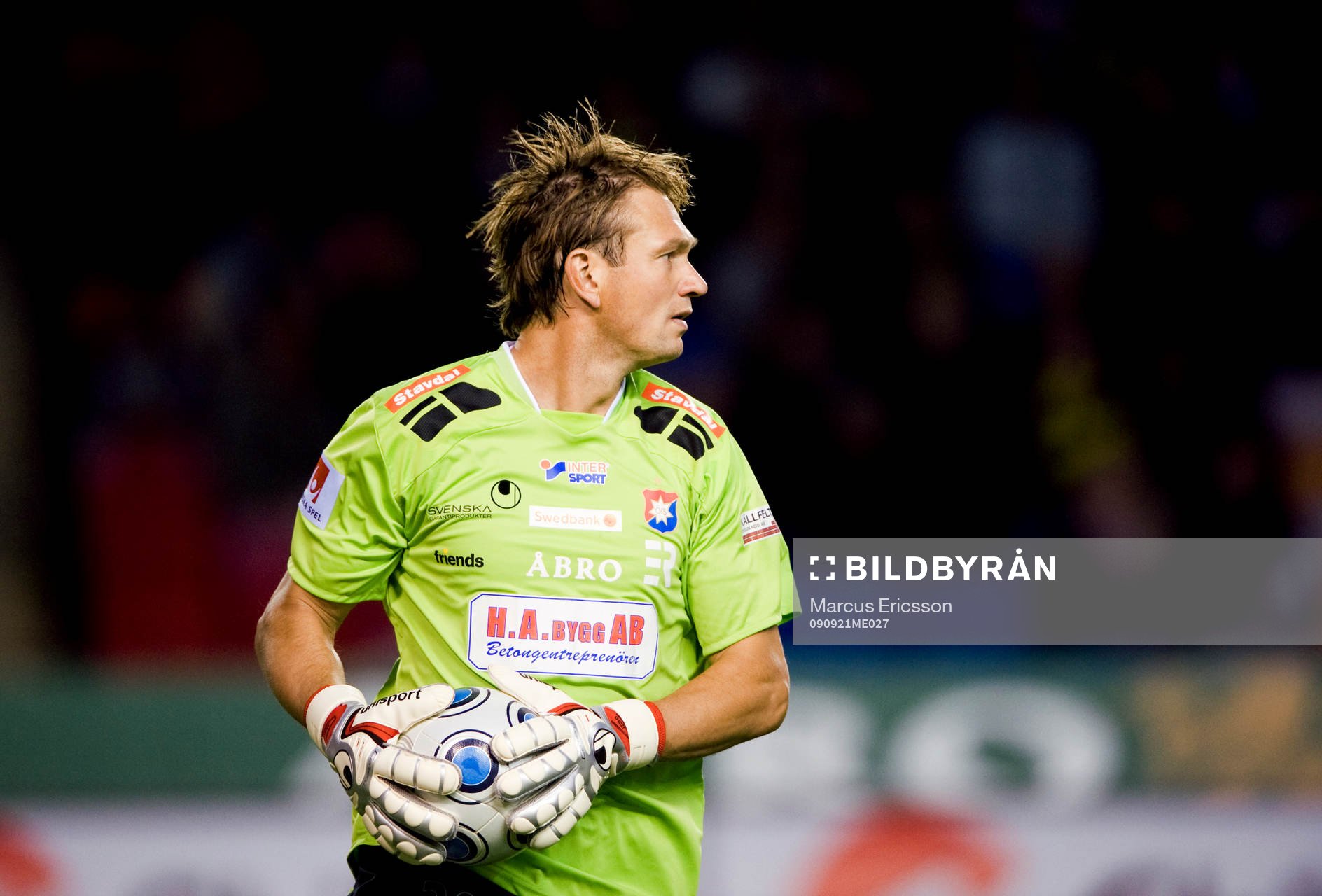Bengt Andersson, målvakt Örgryte