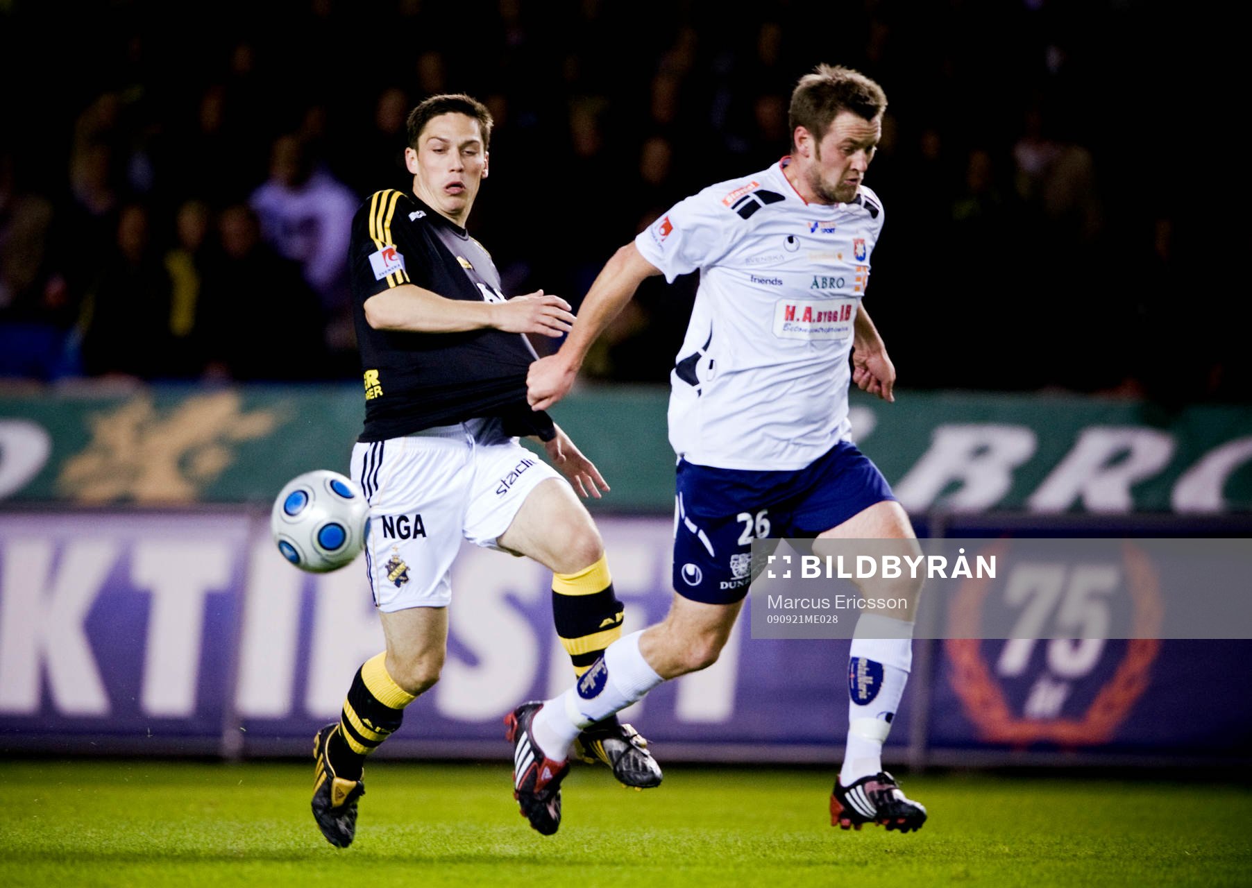 Miran Burgic, AIK och Dennis Jonsson, Örgryte