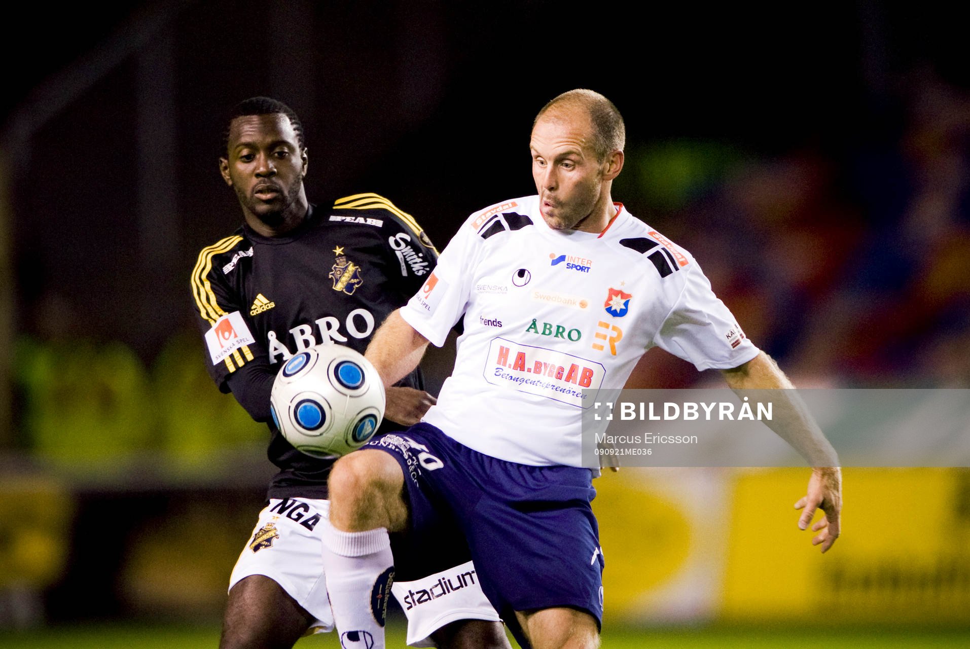 Dulee Johnsson, AIK och Magnus Källander, Örgryte