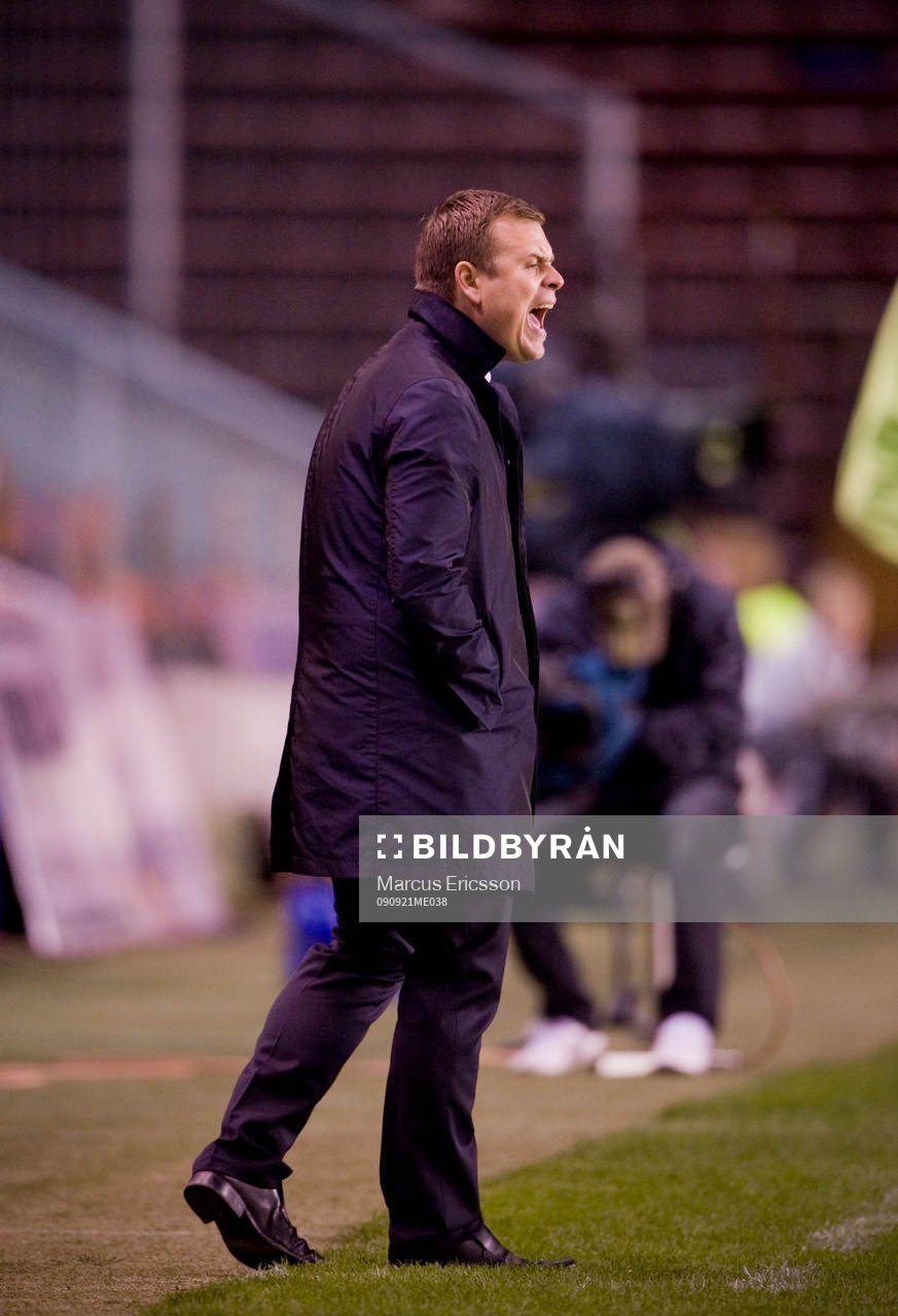 Mikael Stahre, tränare AIK