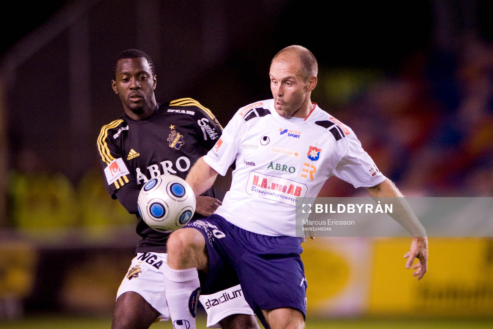Dulee Johnsson, AIK och Magnus Källander, Örgryte