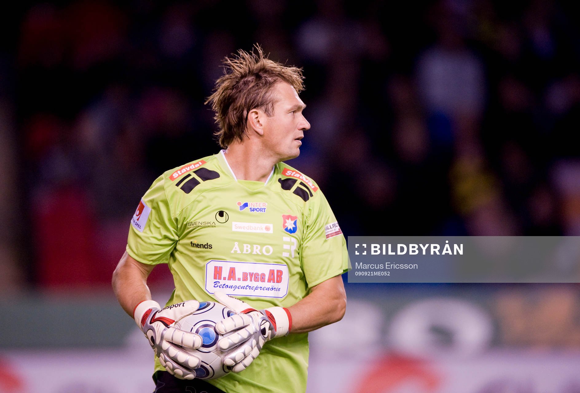 Bengt Andersson, målvakt Örgryte