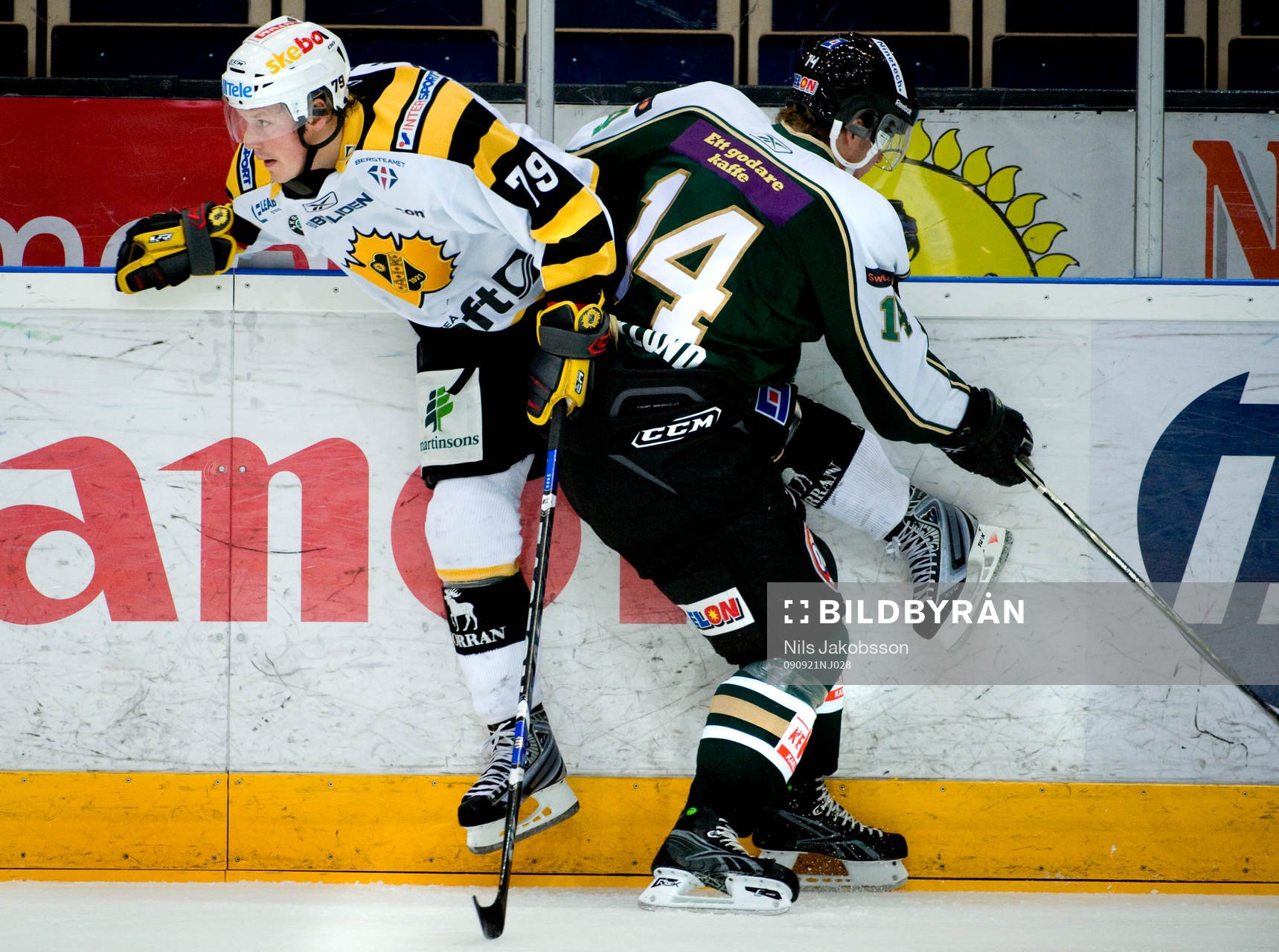 Fredrik Warg, Skellefteå, Henrik Björklund, Färjestad