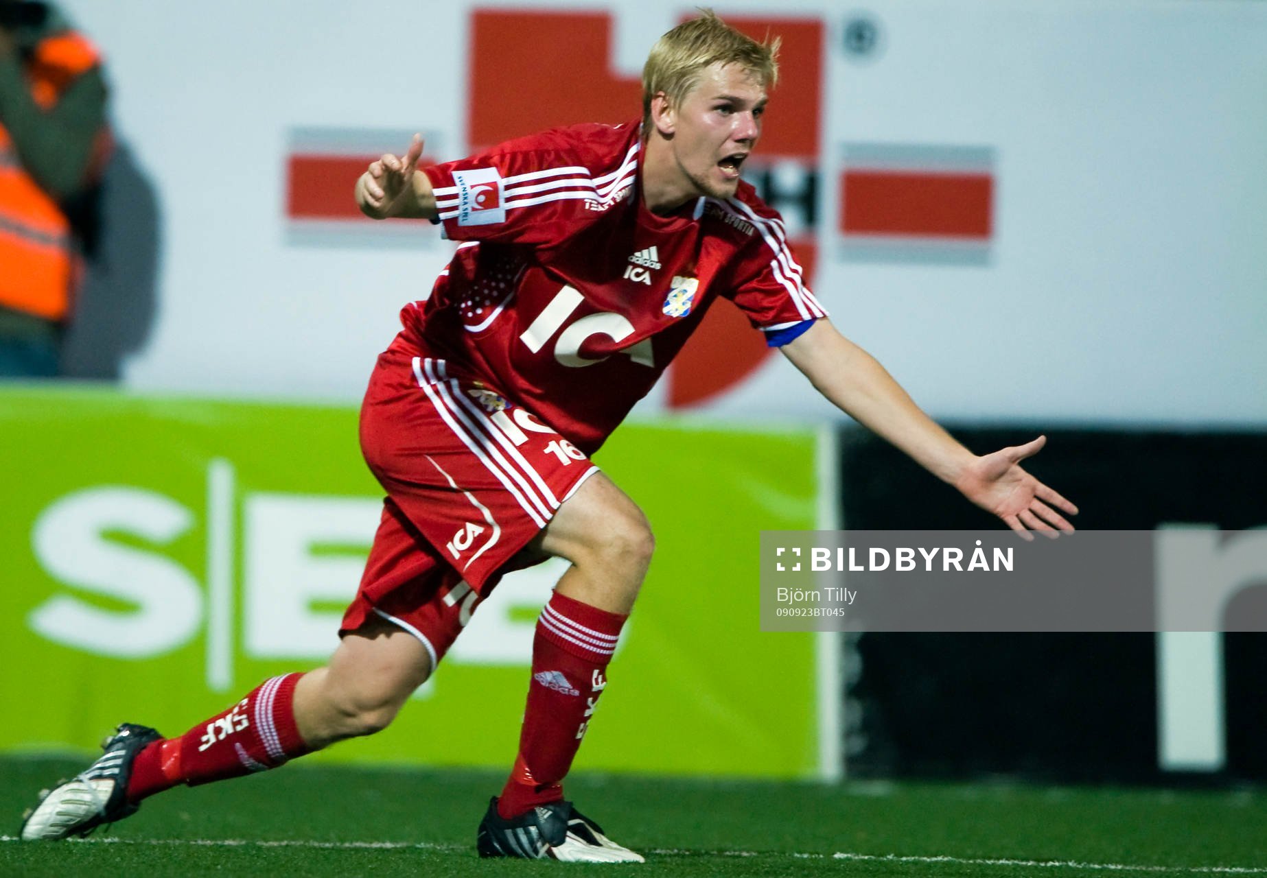 Erik Lund, IFK Göteborg, jubel