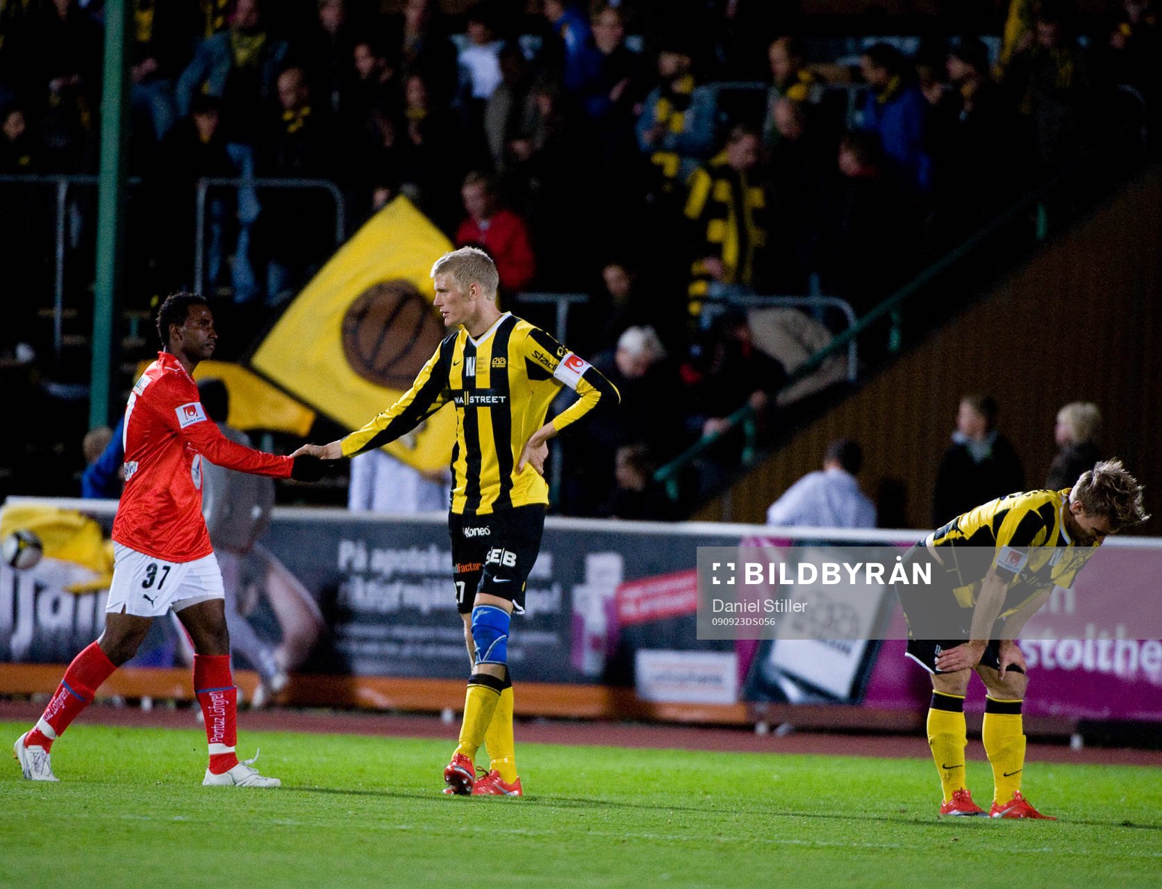 Tom Söderberg, Häcken, tackar Reinaldo José Zacharias,