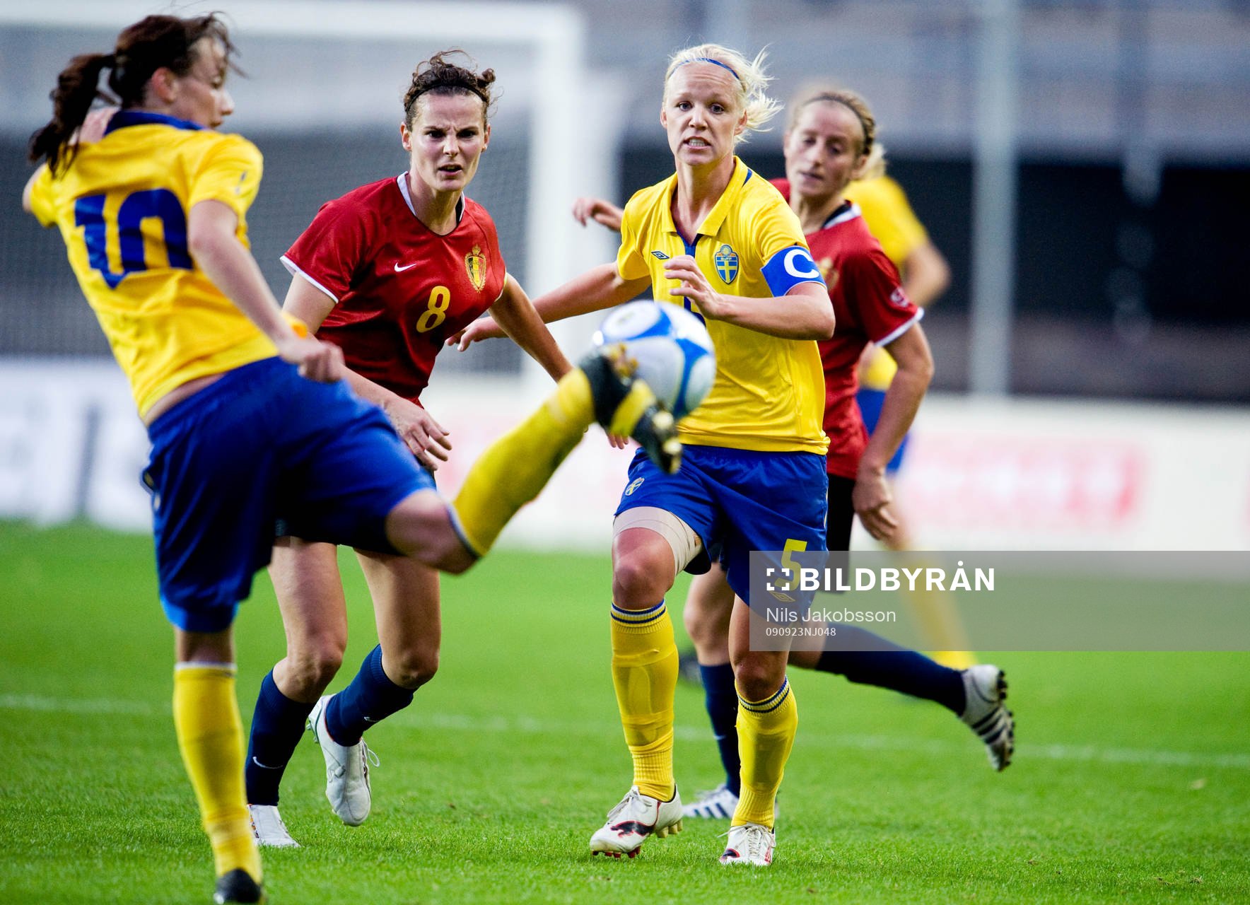 Kosovare Asllani, klackar, Carloline Seger, Sverige, Femke
