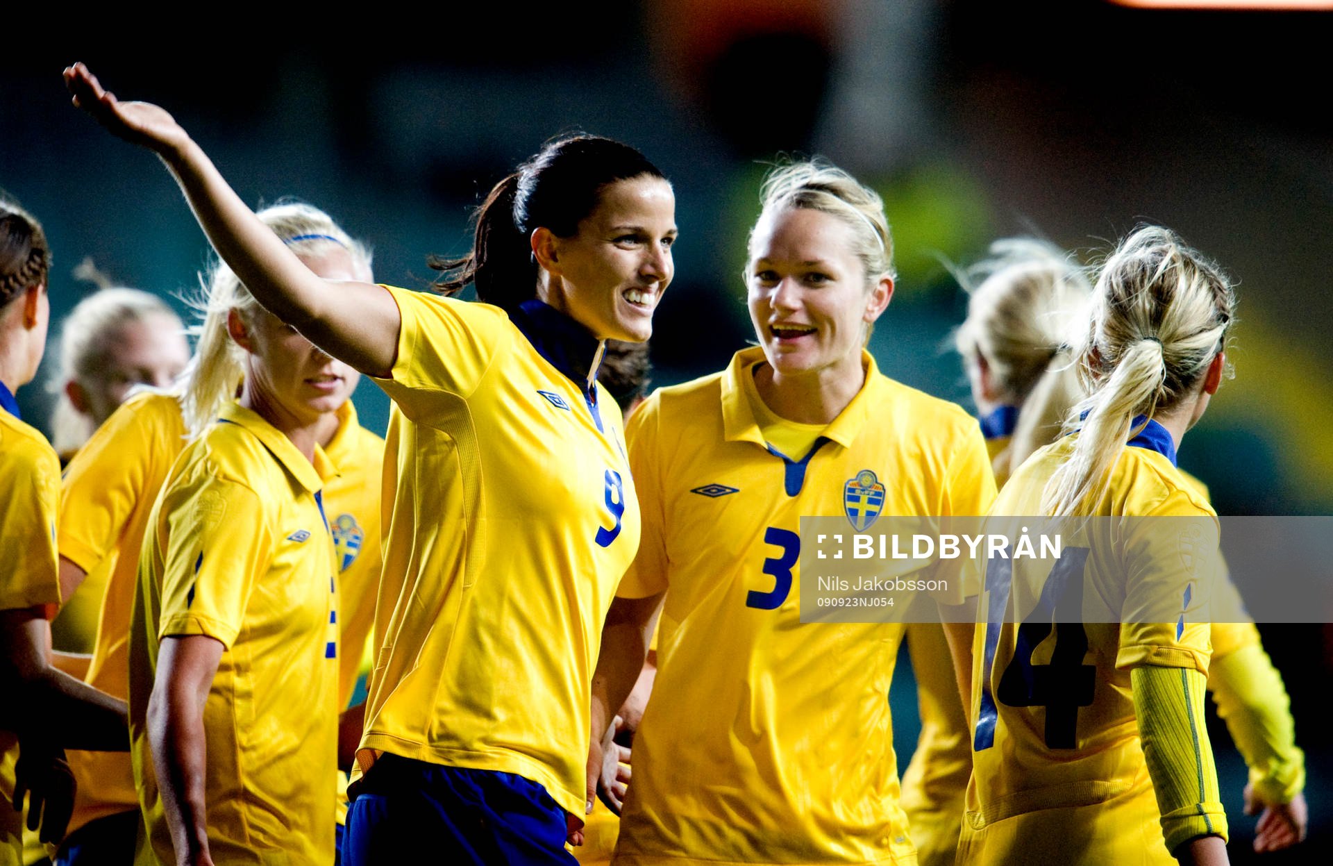 Jessica Landström, Sverige jubel