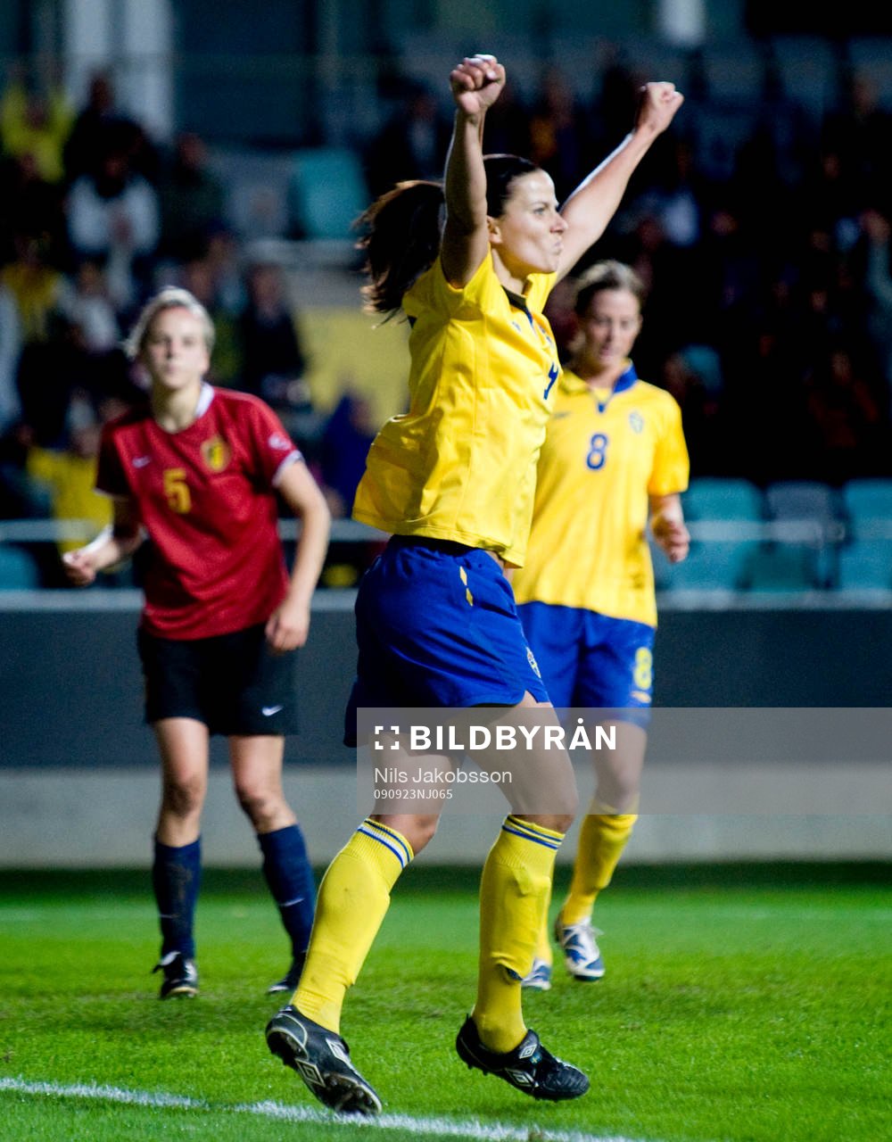 Jessica Landström, Sverige jubel