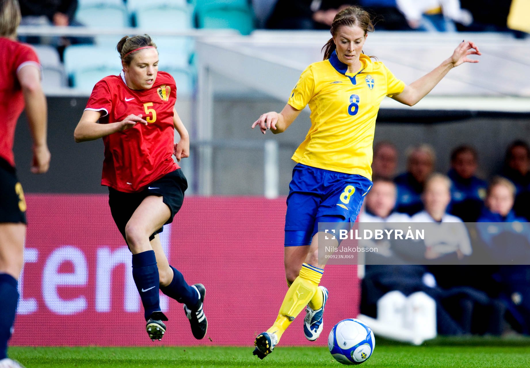 Lorca Van De Putte, Belgien, Lotta Schelin, Sverige