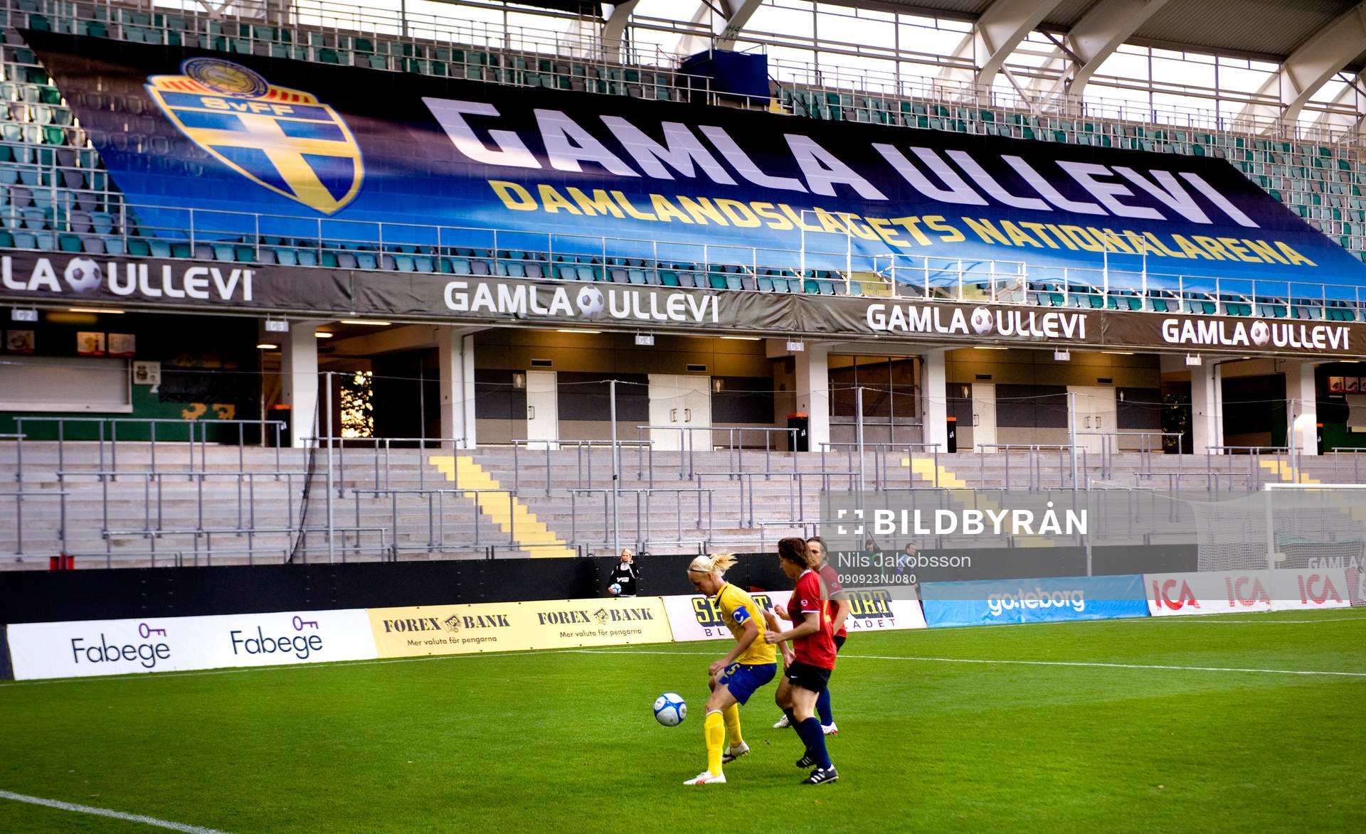 Sverige spelar på sin hemmaarena Gamla Ullevi. Arena,