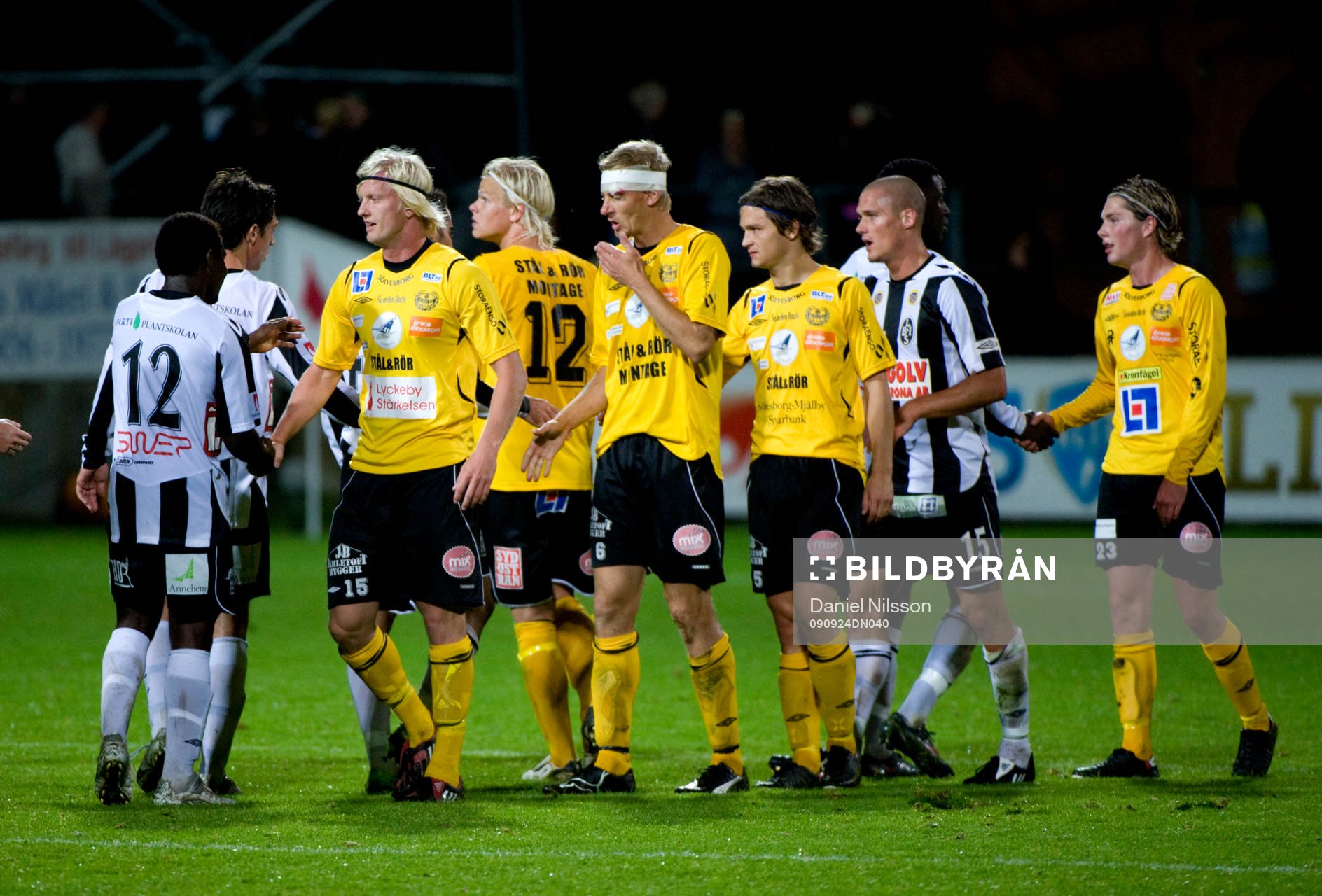Fotboll, Superettan, Mjällby - Landskrona
