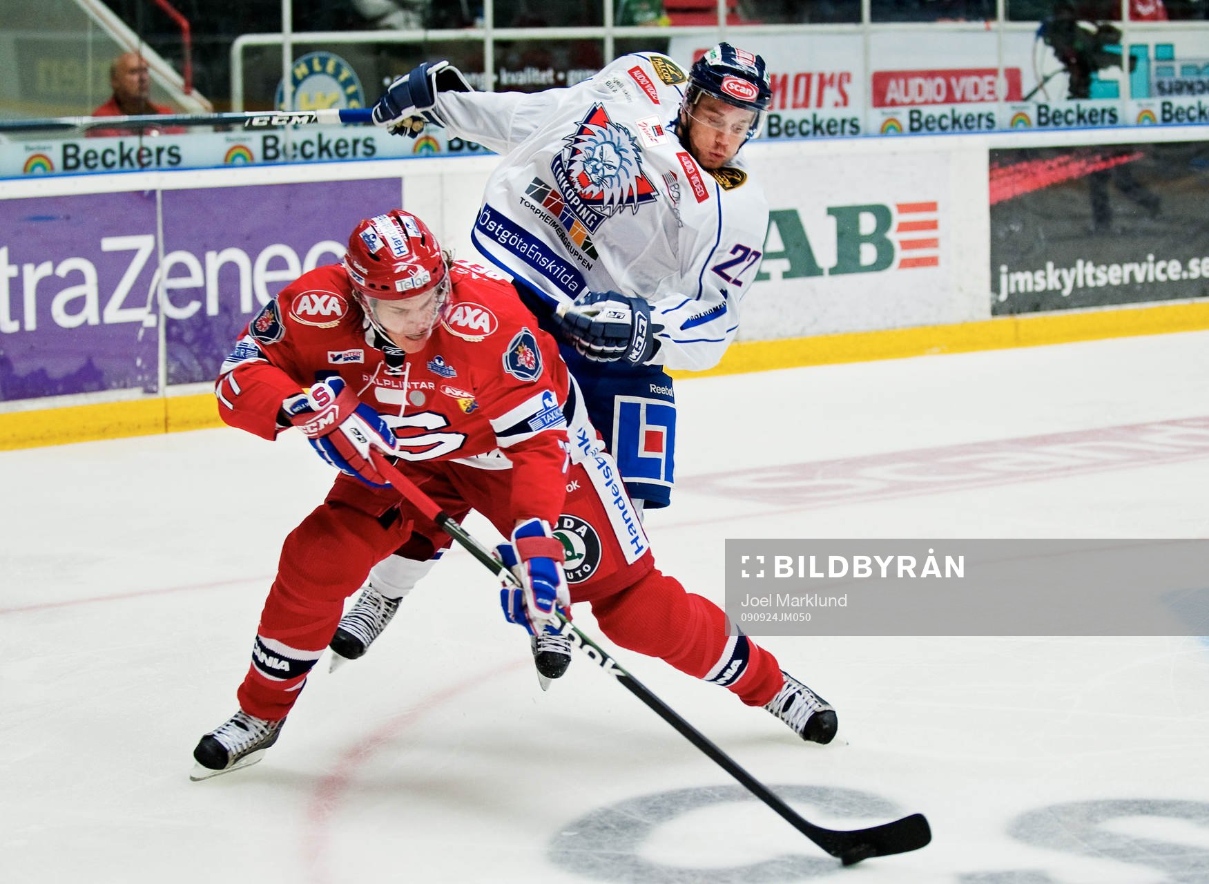 Mattias Carlsson, Linköping, hänger inte med bakom Stefan