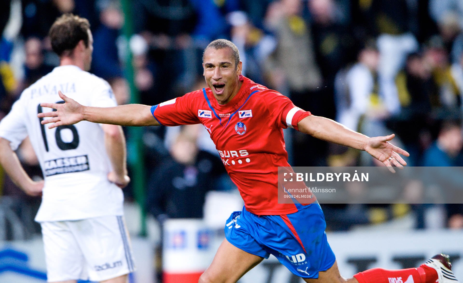 2-0, Henrik Larsson, jubel, glädje