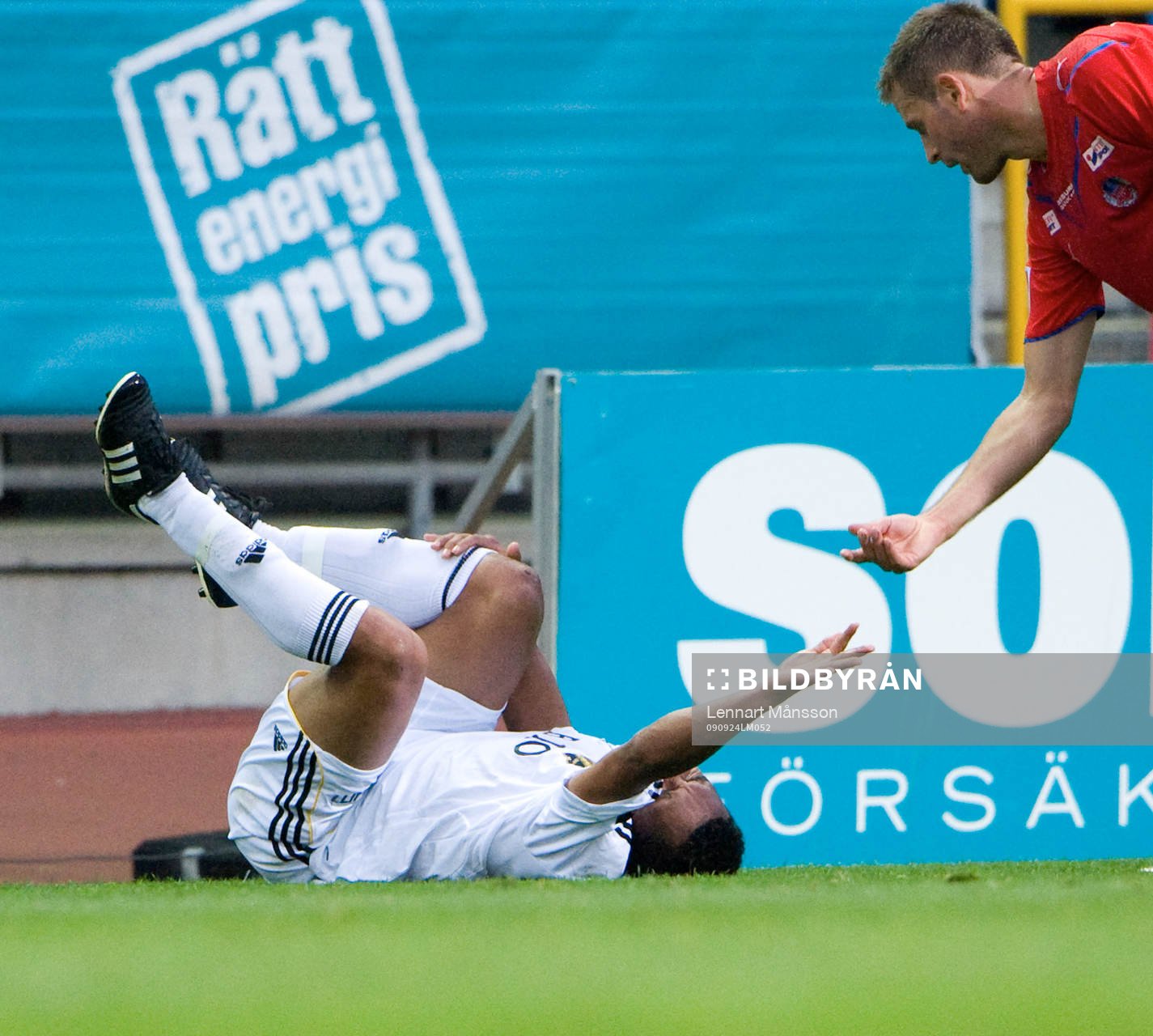 Antonio Flavio och AIK däckat, Erik Wahlstedt assisterar