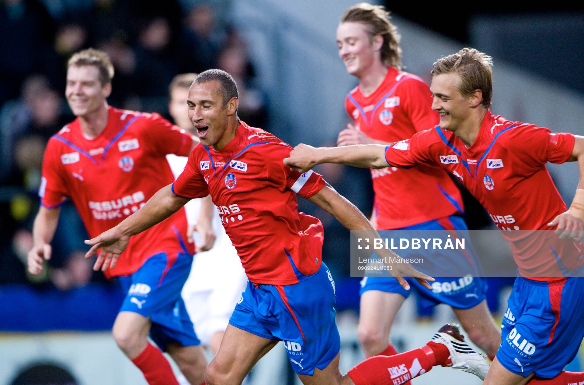 2-0, Henrik Larsson, jubel