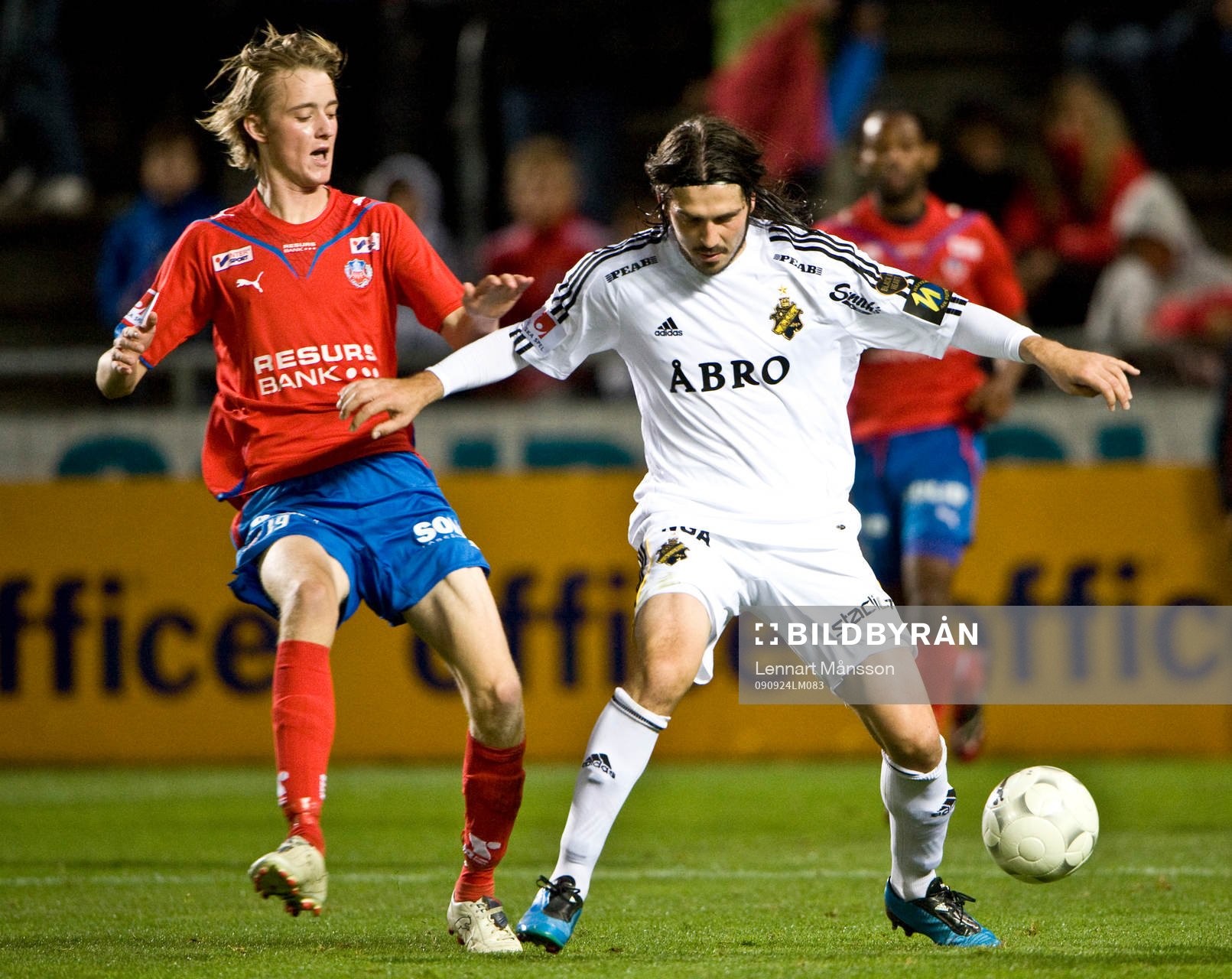 Rasmus Jönsson, Helsingborg och Bojan Djordjic, AIK,