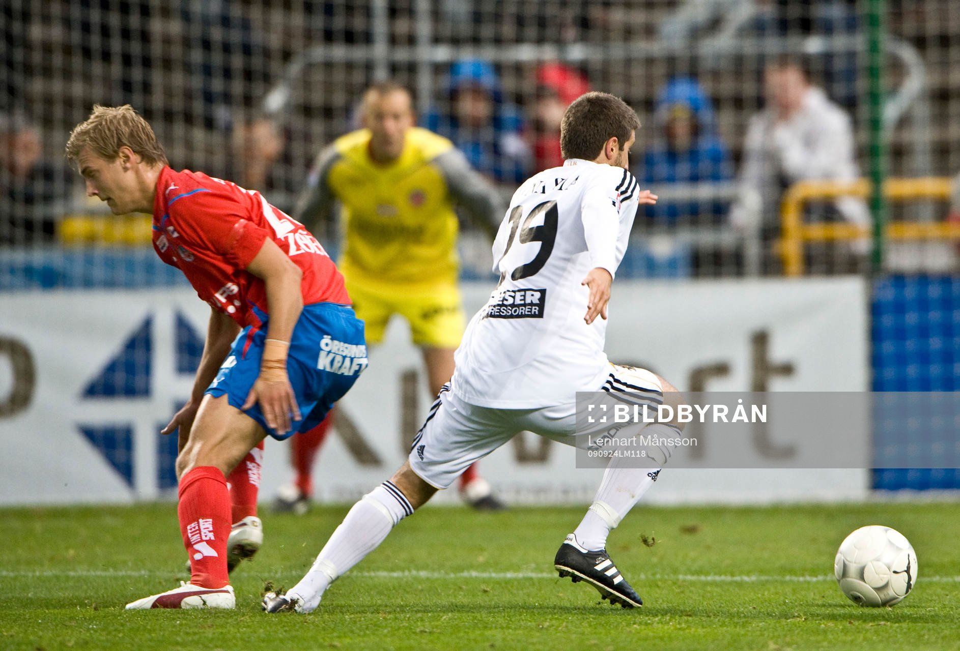 Joel Ekstrand, överlistad