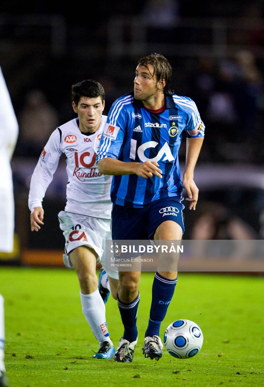 Anel Raskaj, Halmstad och Mikael Dahlberg, Djurgården