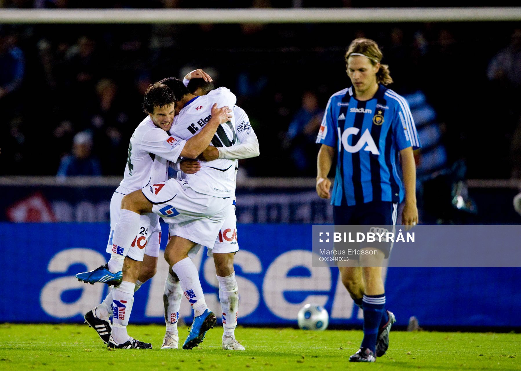 Sebastian Johansson, Marcus Olsson och Anel Raskaj,