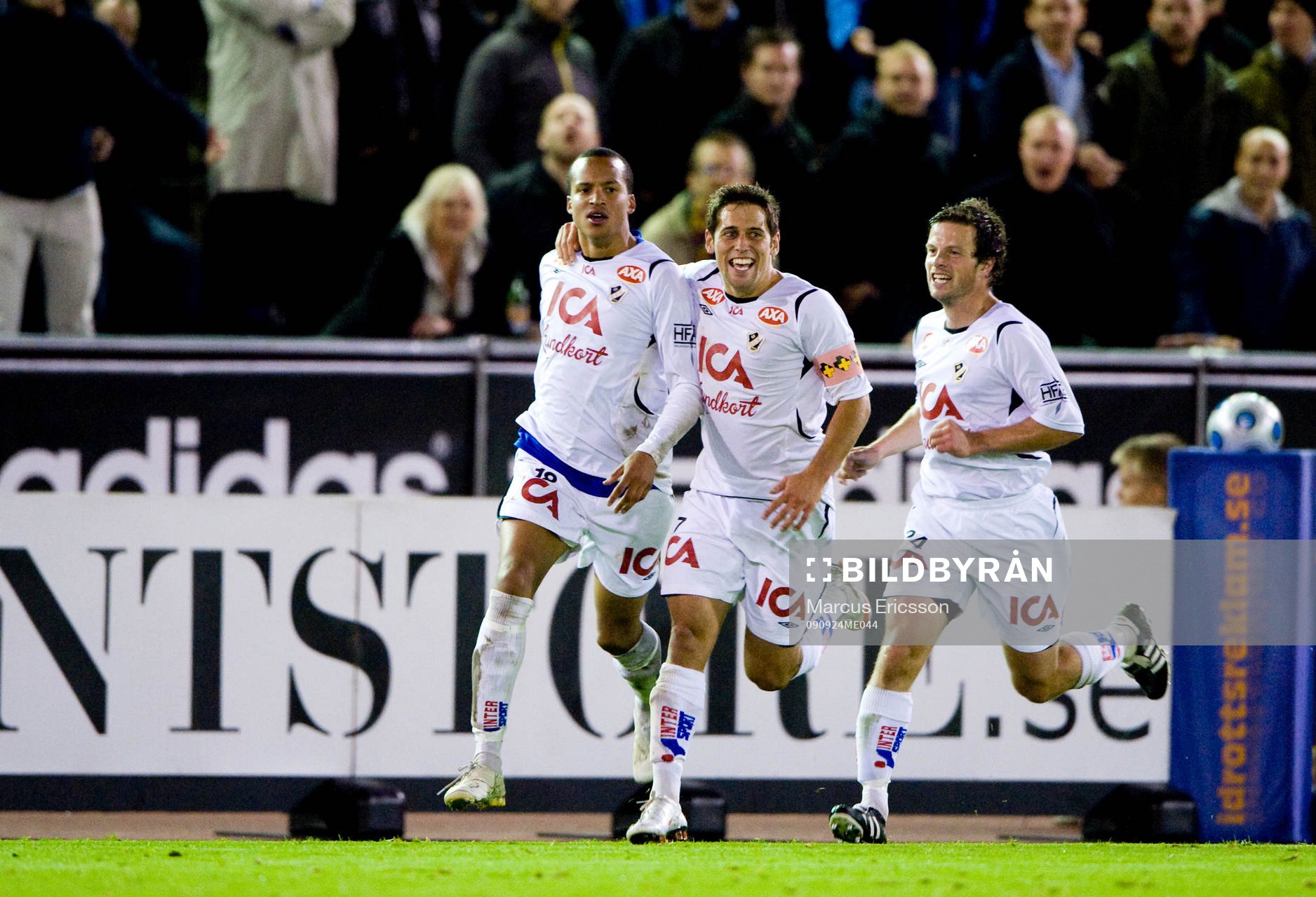 Marcus Olsson, Michael Görlitz och Sebastian Johansson,