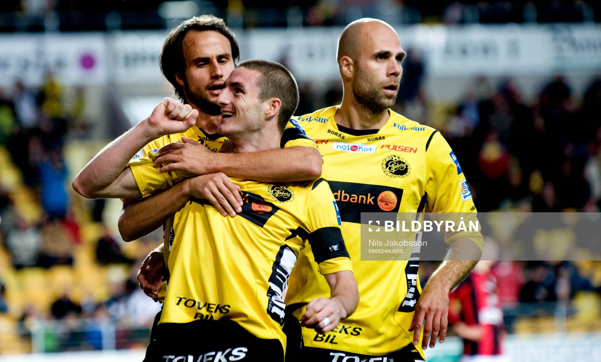 James Keene, Helgi Danielsson, Elfsborg, jubel