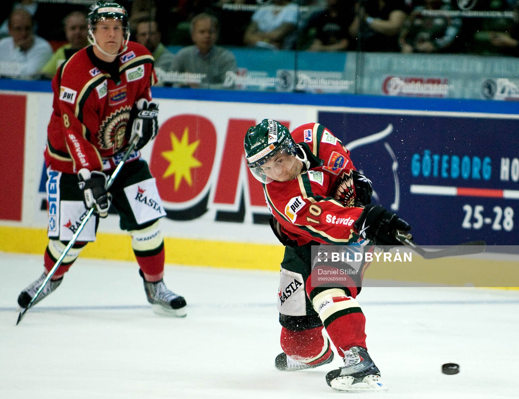 Fredrik Pettersson, Frölunda, gör 3-1