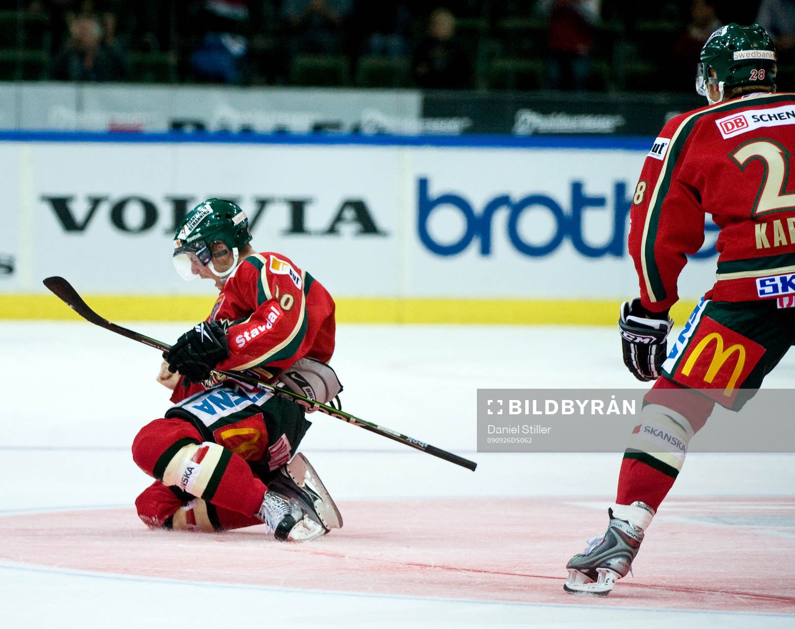 Fredrik Pettersson, Frölunda, gör 3-1