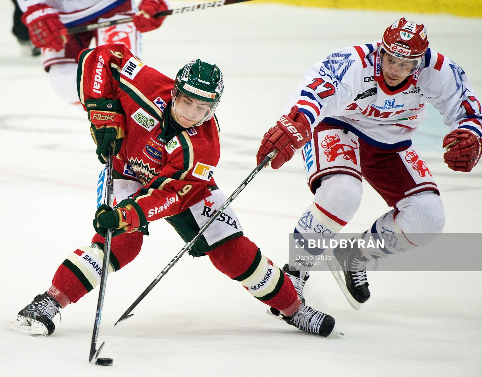 Tobias Viklund, Frölunda. Niklas Anger, Timrå