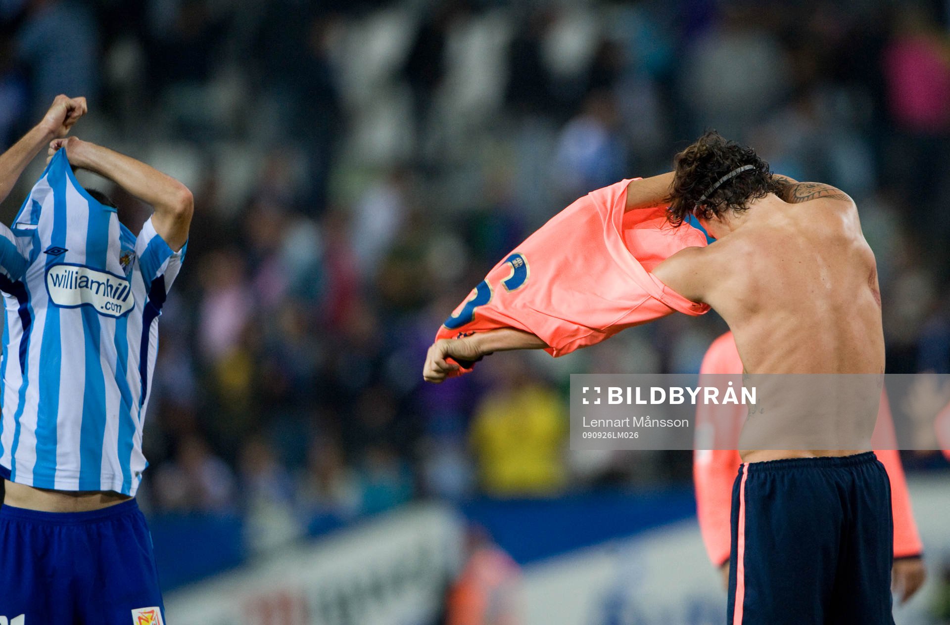 Zlatan Ibrahimovic, Barcelona, tröjbyte