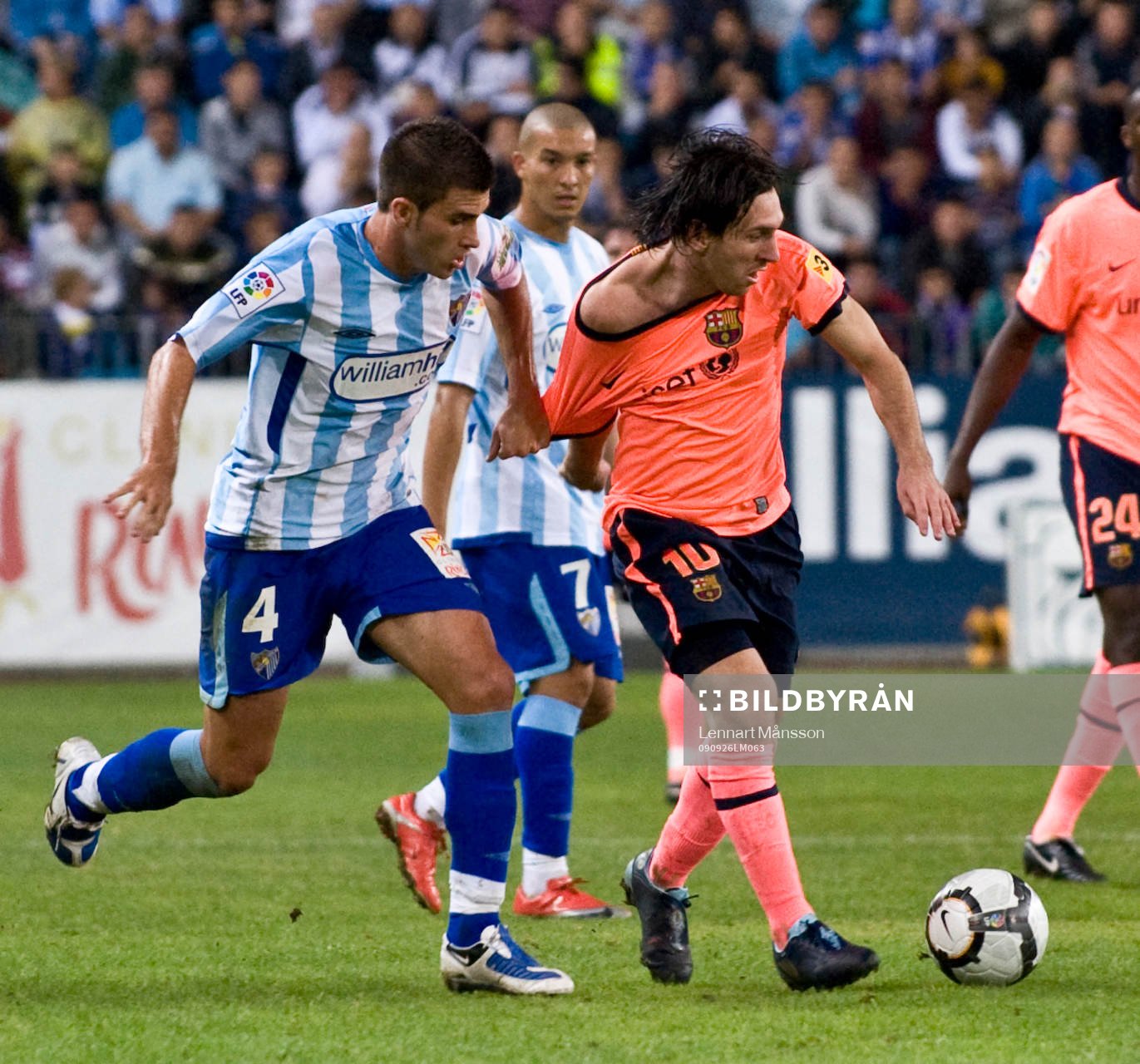 Manu Torres, Malaga och Messi, Barcelona, närkamp,