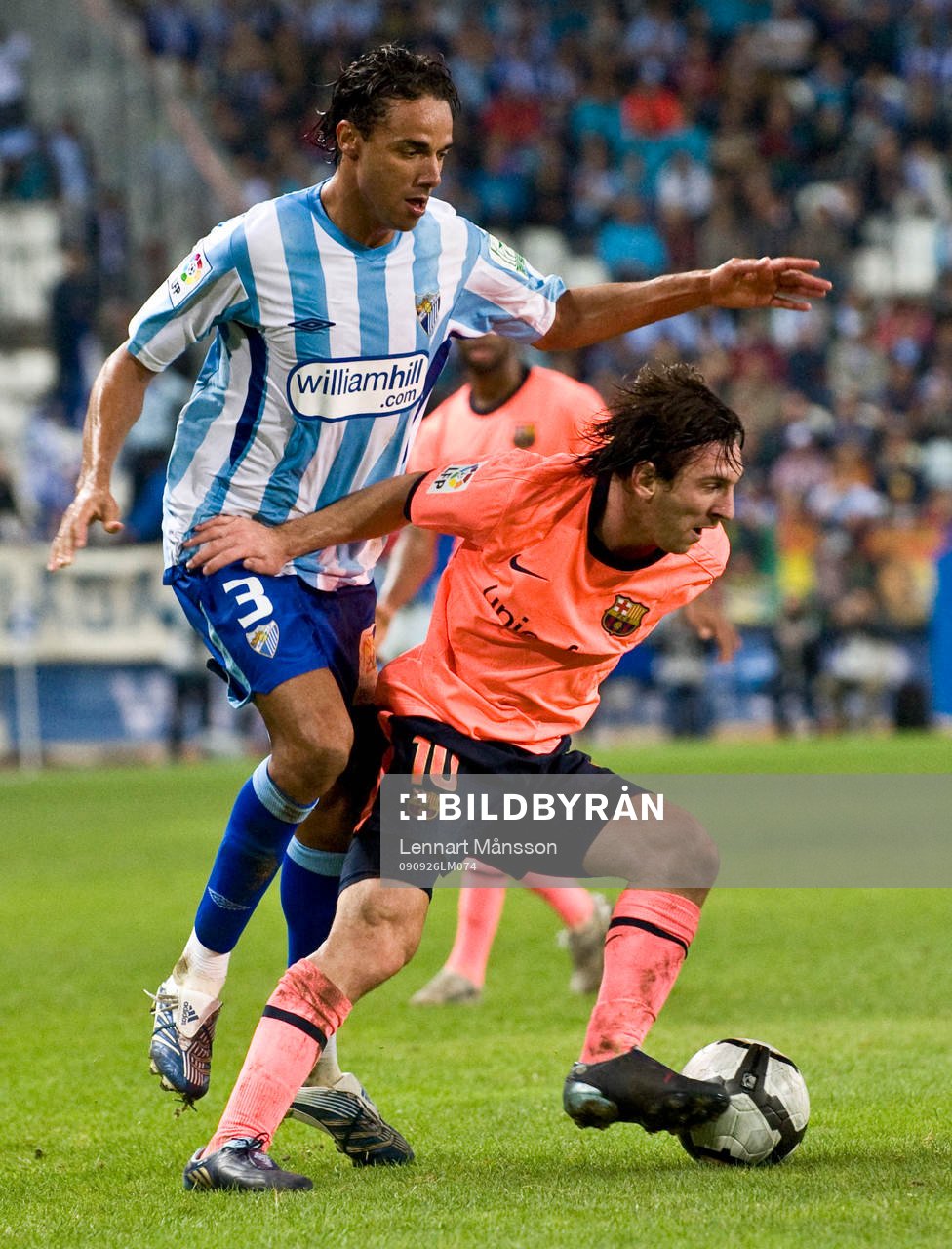 Weligton, Malaga och Messi, Barcelona