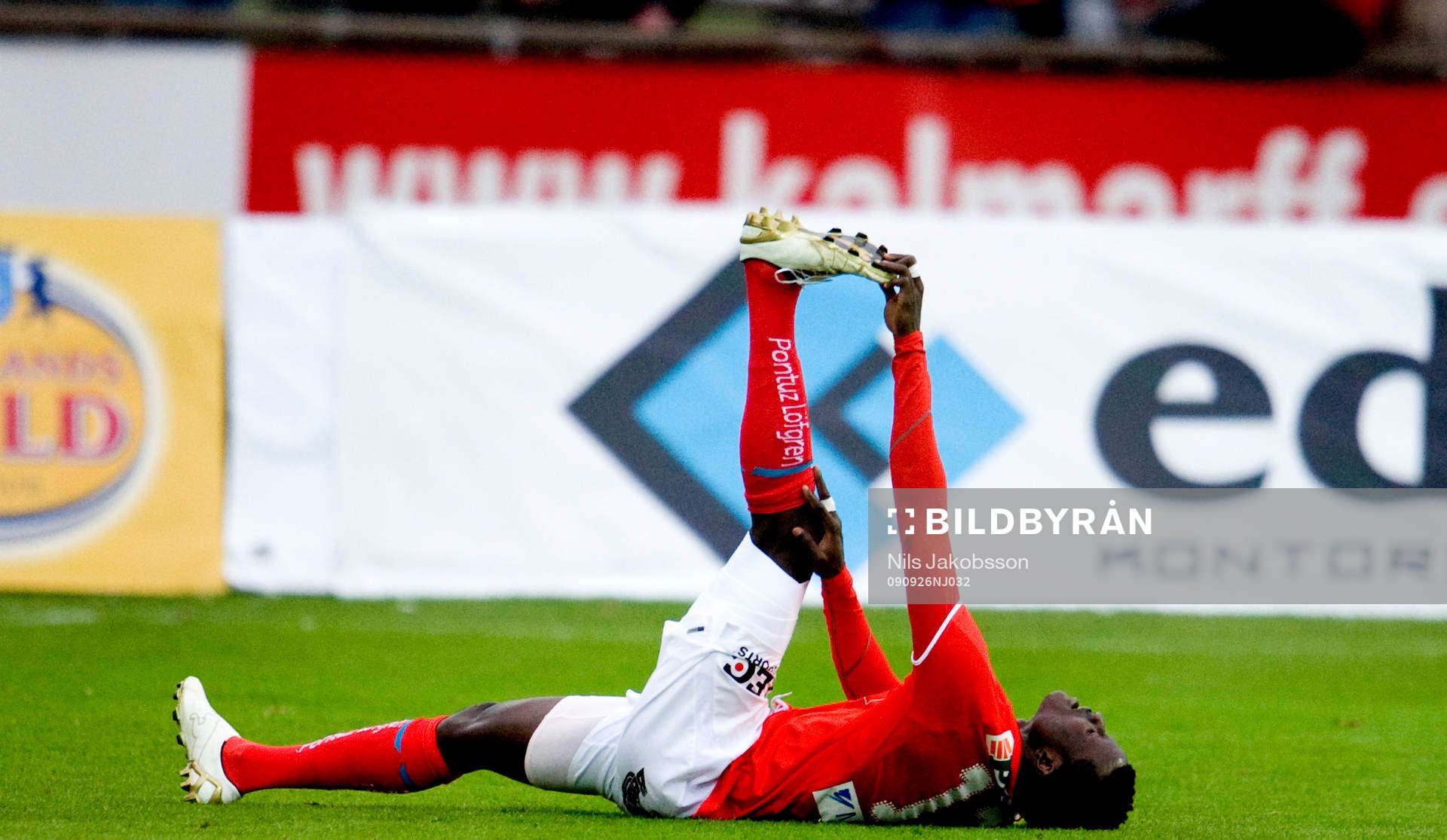 Abiola Dauda, Kalmar har kramp