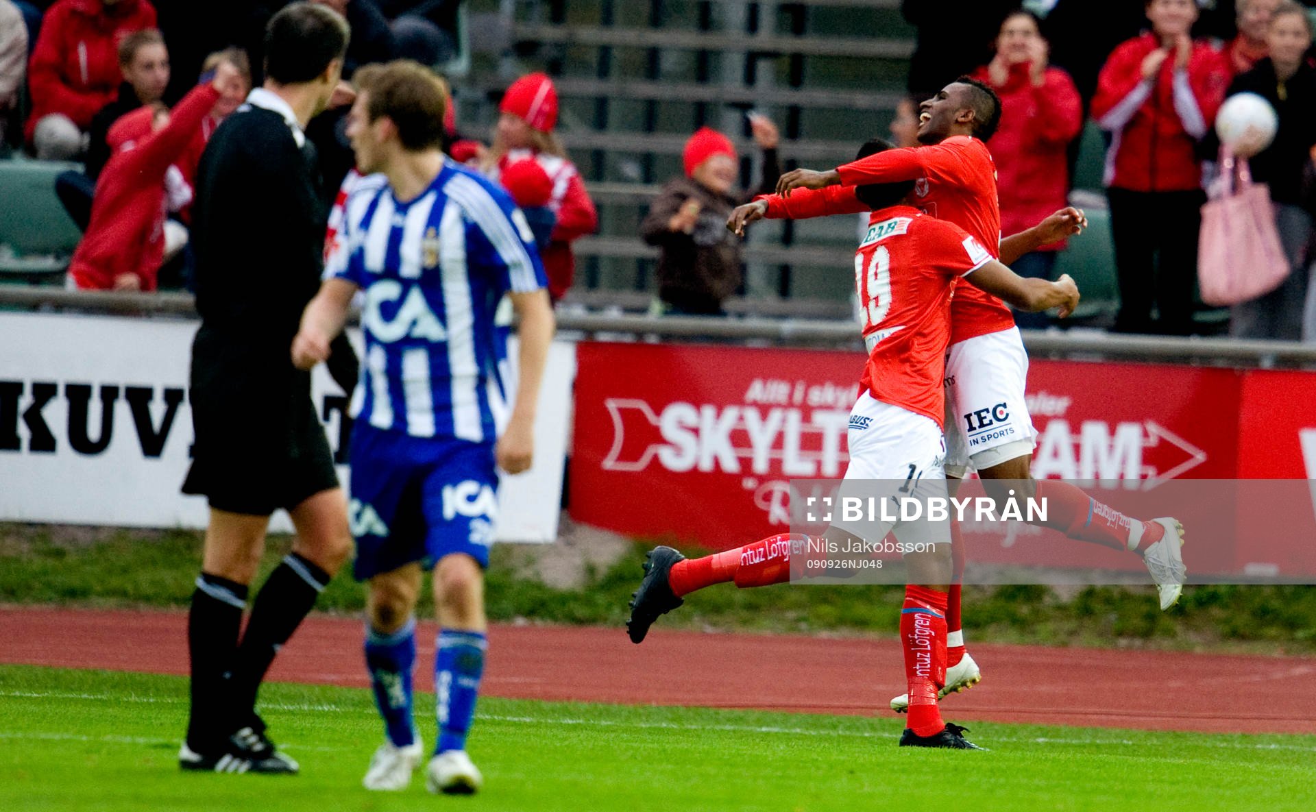 Reinaldo da Silva, Ricardo Santos, Kalmar jubel