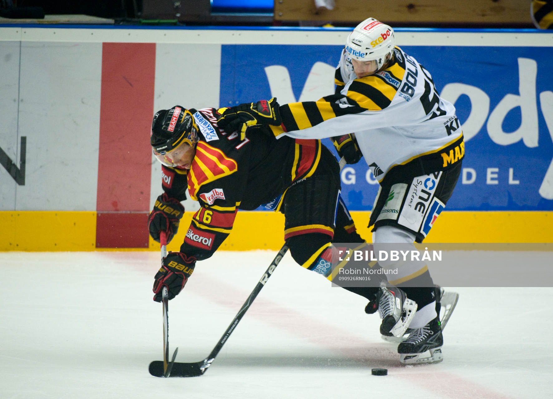Sebastian Lauritzen, Brynäs med Jyri Marttinen,