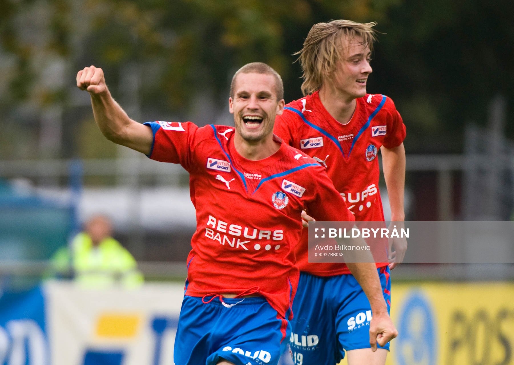 Cristoffer Andersson, Helsingborg, jubel