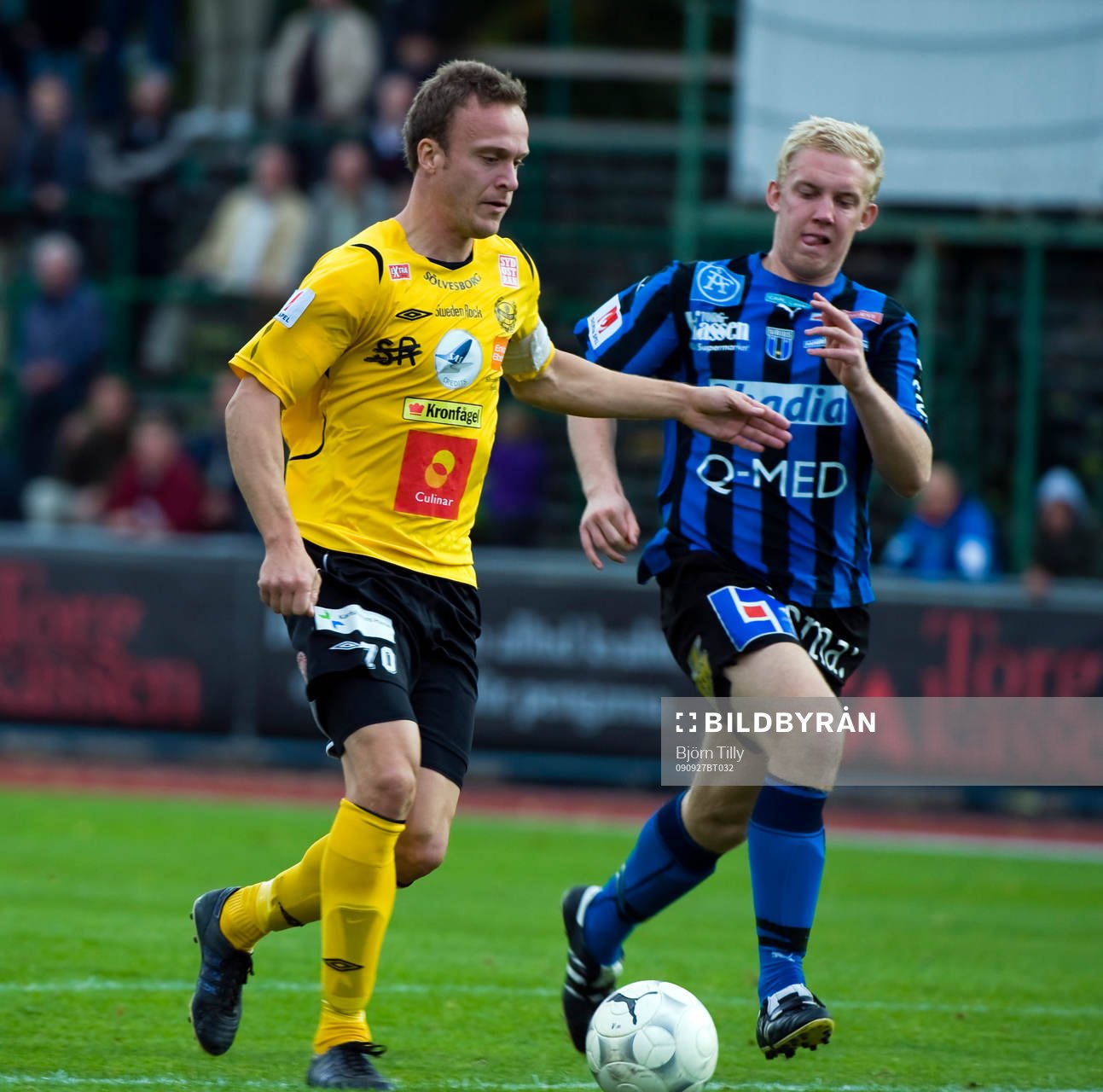Marcus Ekenberg, Mjällby på väg att kvittera till 1-1