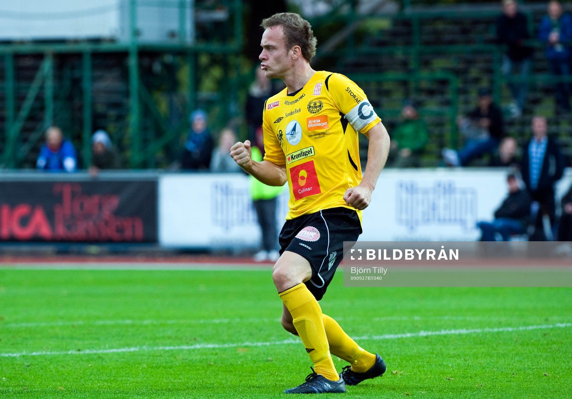 Marcus Ekenberg, Mjällby, jubel