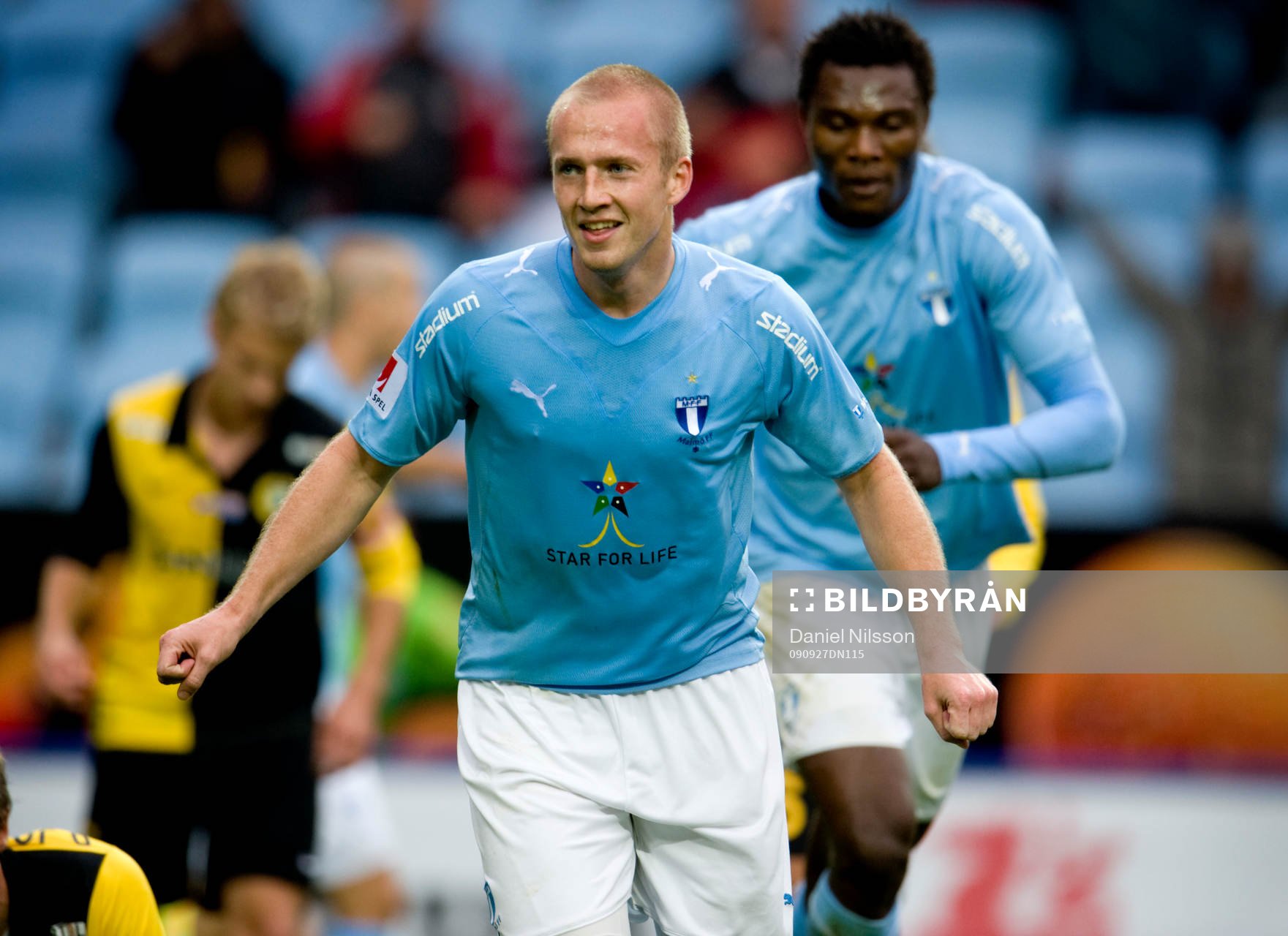 Daniel Larsson, Malmö jubel