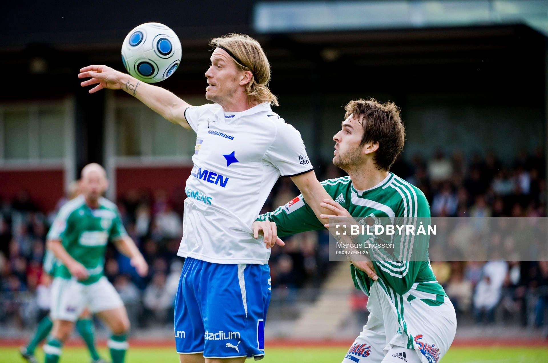 Viktor Samuelsson, Norrköping och Peter Motas, Väsby