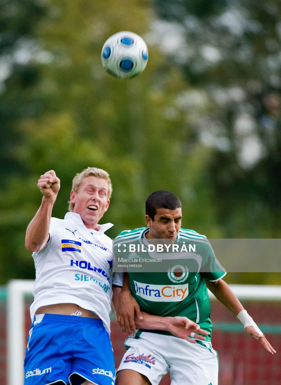 Anders Whass, Norrköping och Omar Eddahri, Väsby