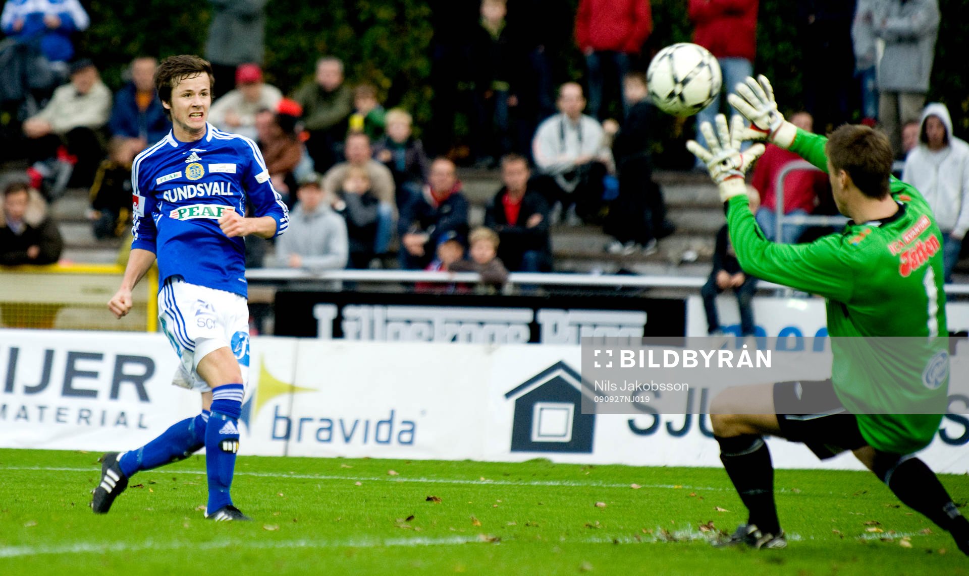 Anton Andersson, Sundsvall, Tobias Wennergren, målvakt