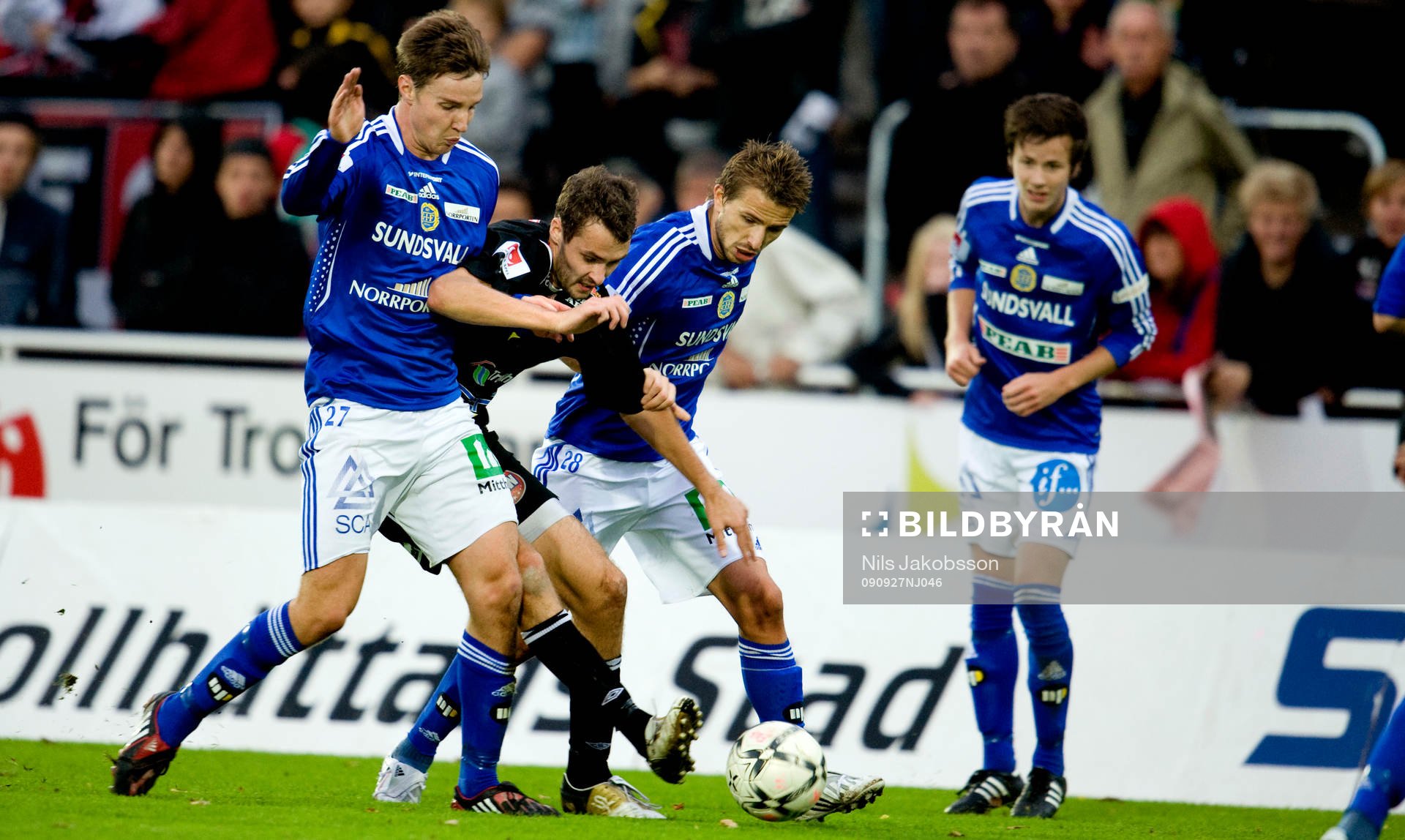 Kristain Ek, Mirza Durakovic, Sundsvall, Tobias Mikaelsson,