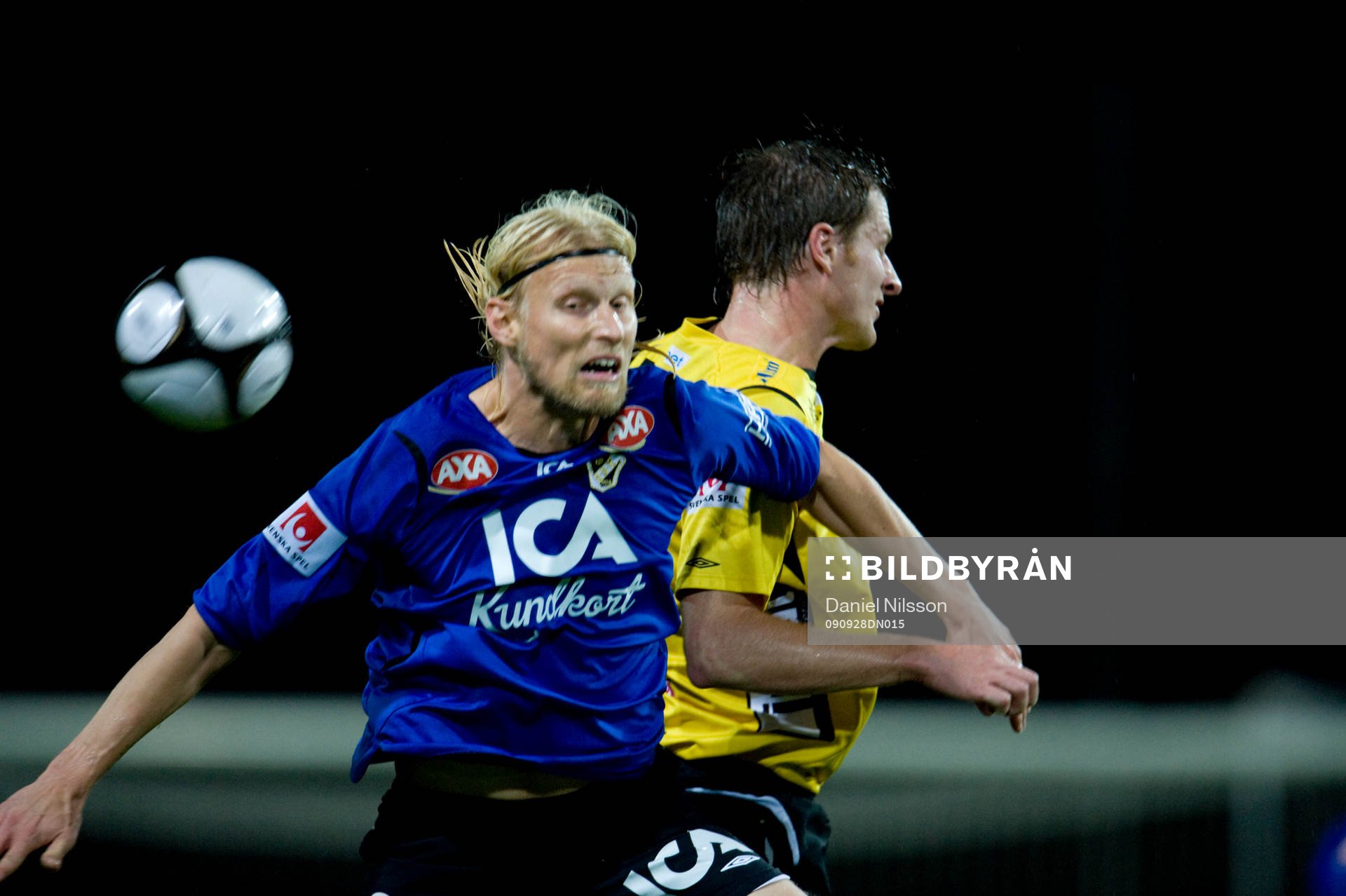 Per Johansson, Halmstad och Daniel Mobaeck, Elfsborg