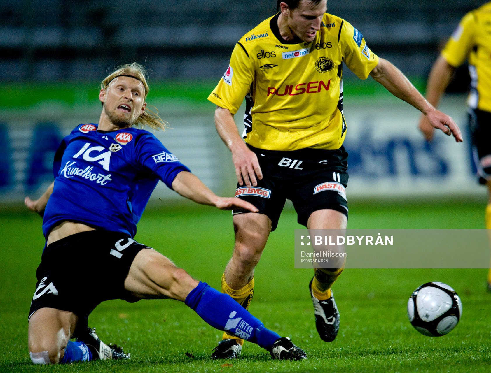 Per Johansson, Halmstad och Daniel Mobaeck, Elfsborg
