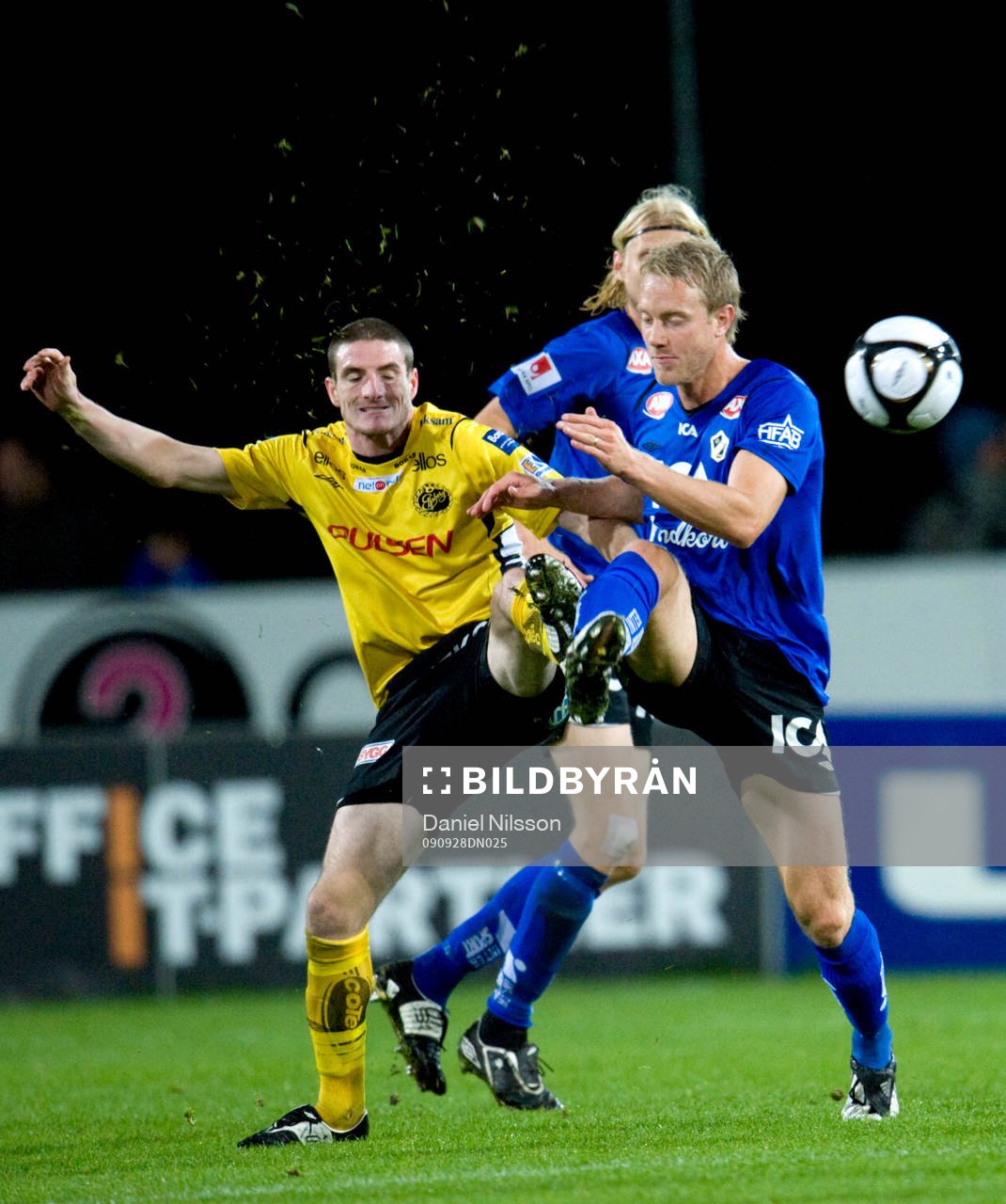 Johhny Lundberg, Halmstad och James Keene, Elfsborg