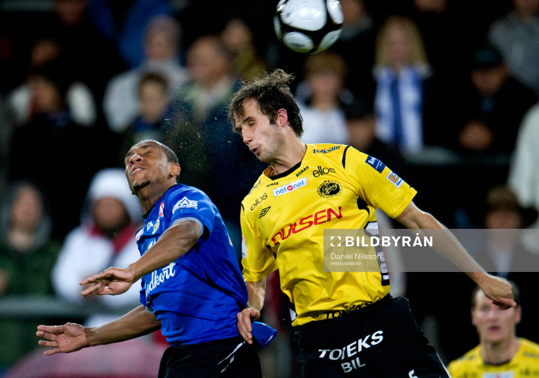  Anselmo Nascimento, Halmstad och Helig Danielsson, Elfsborg.