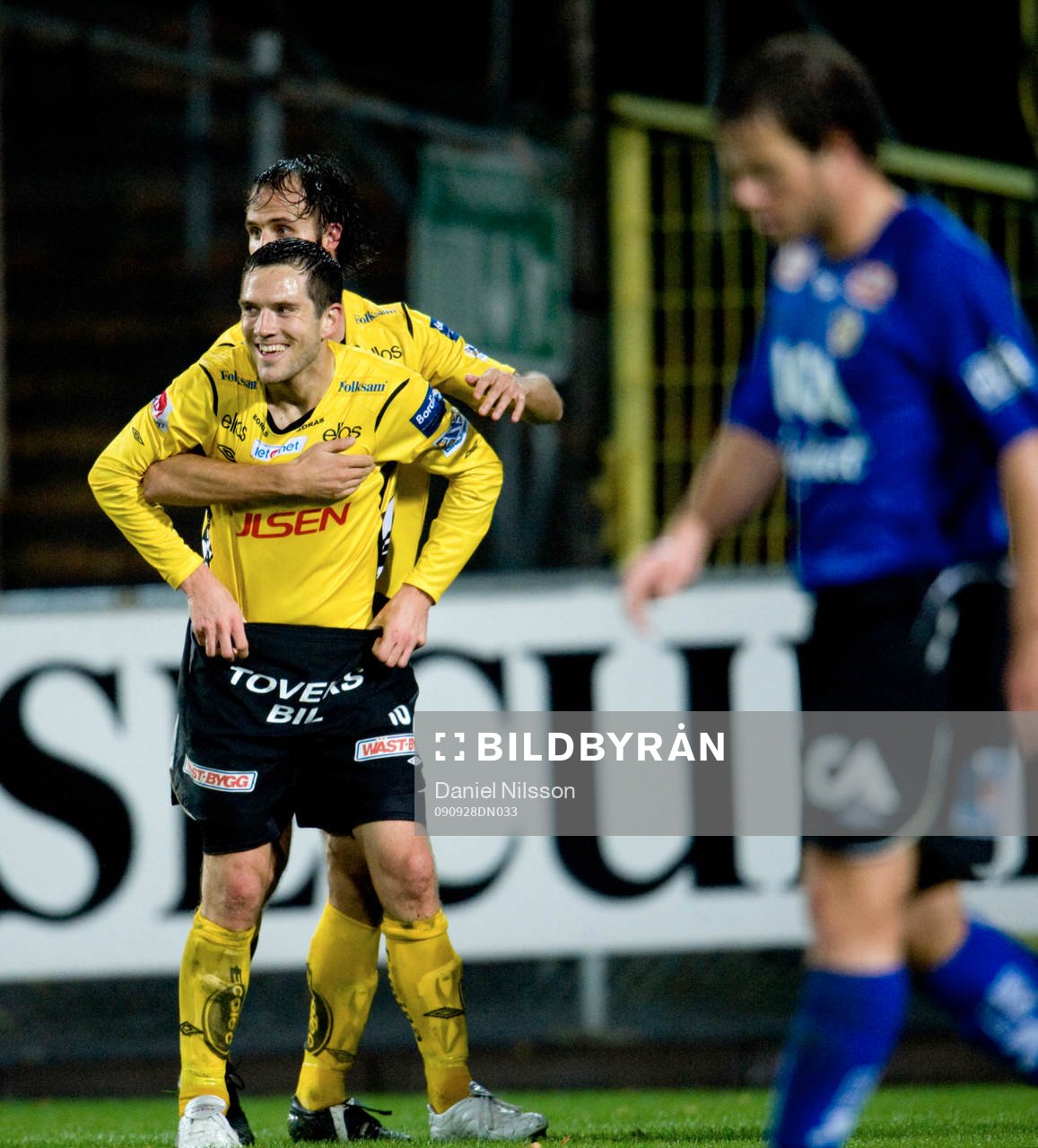 Martin Ericsson, Elfsborg gjorde 1-0. Jubel